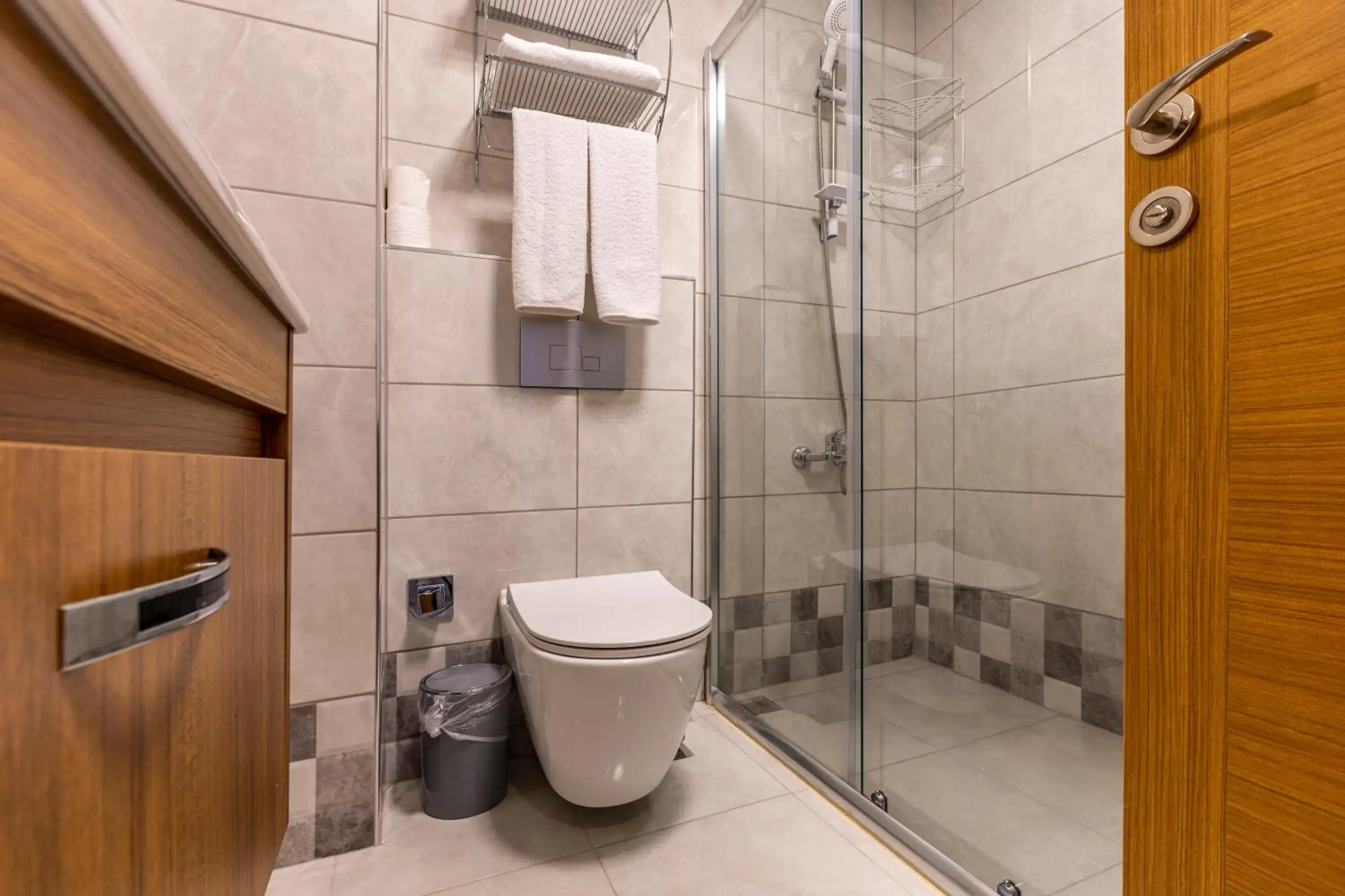 Shower, Bathroom in Antalya Business Hotel