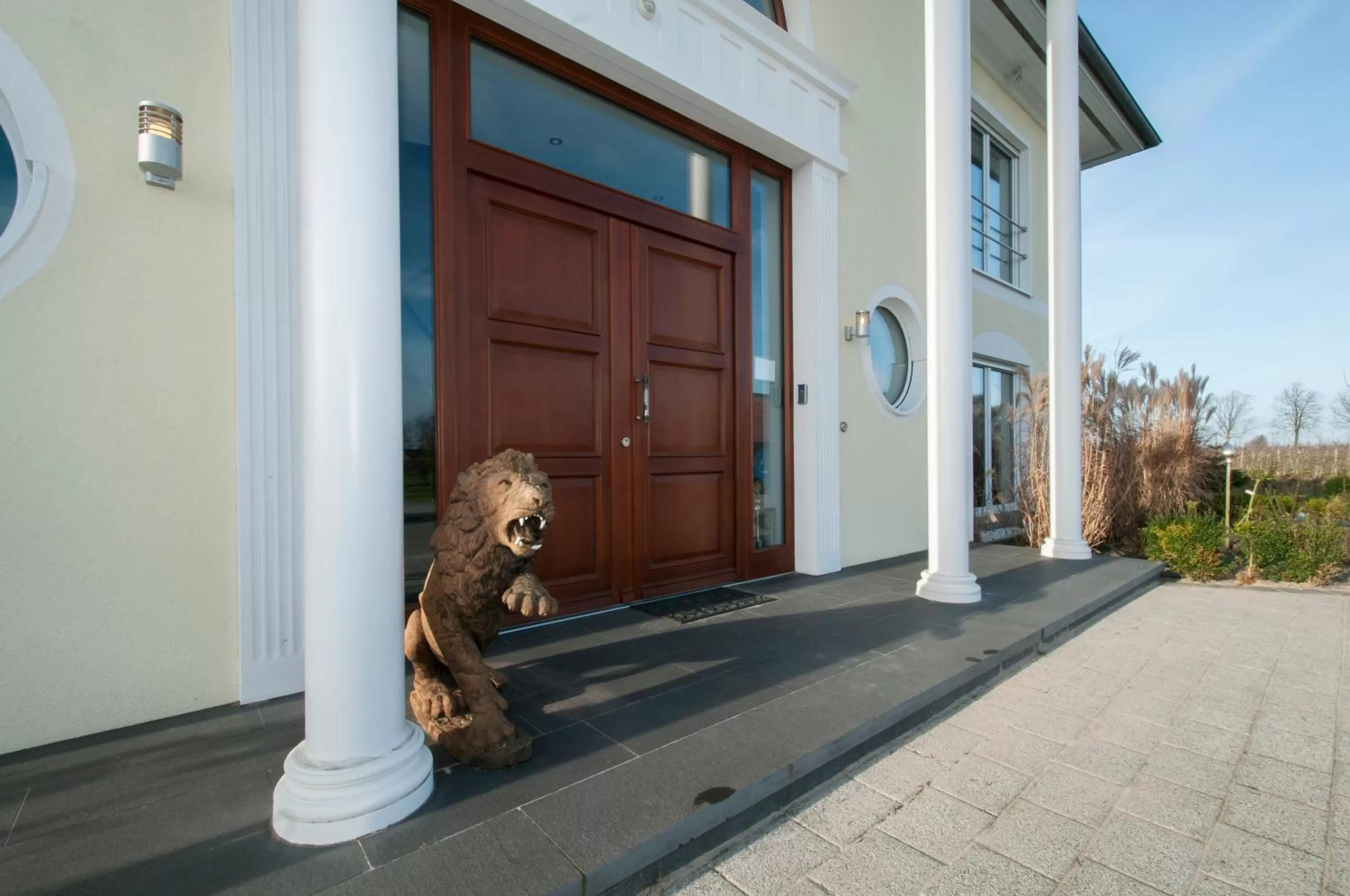 Property building in Hotel Villa Altes Land