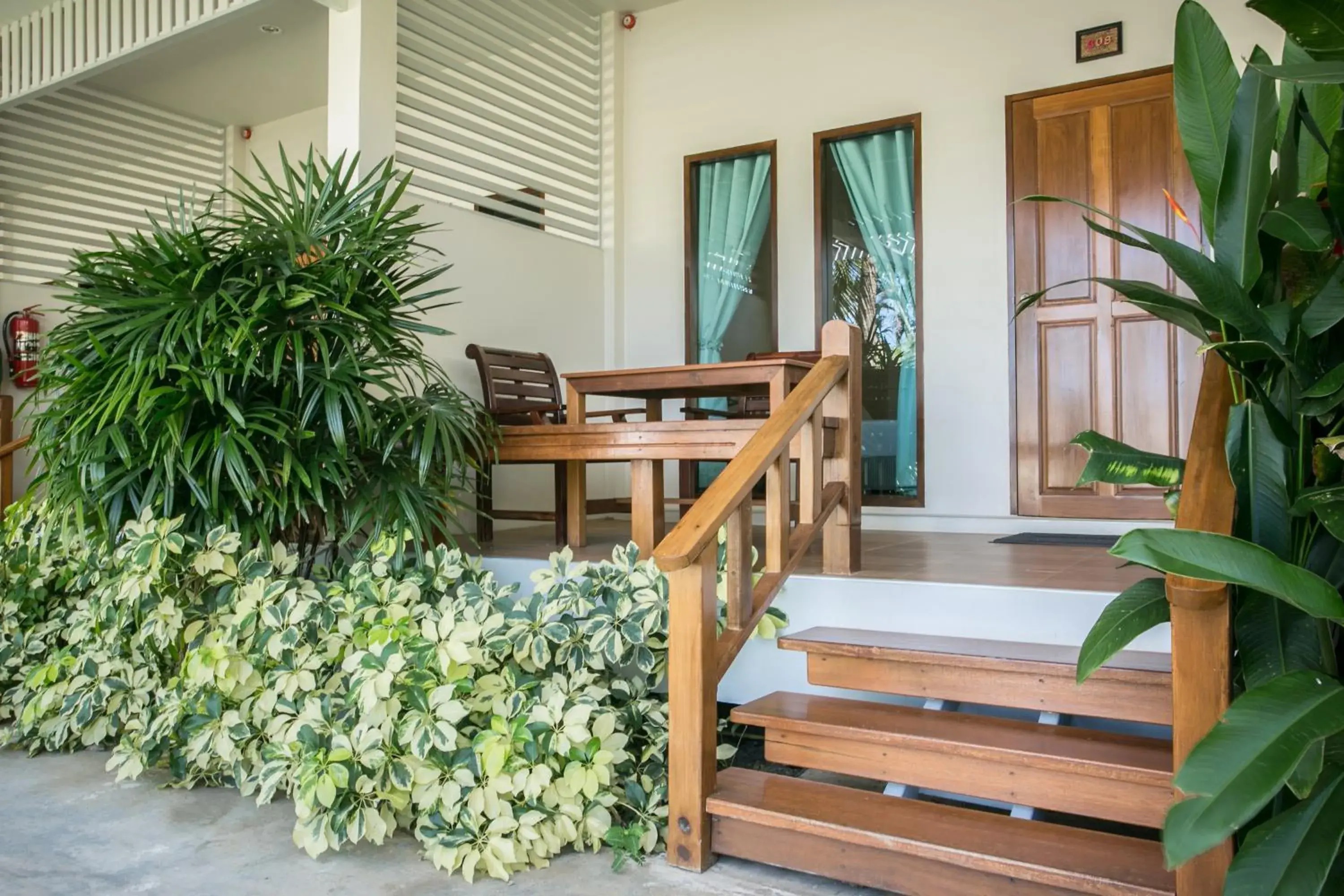 Balcony/Terrace in Nisasiri Boutique Resort