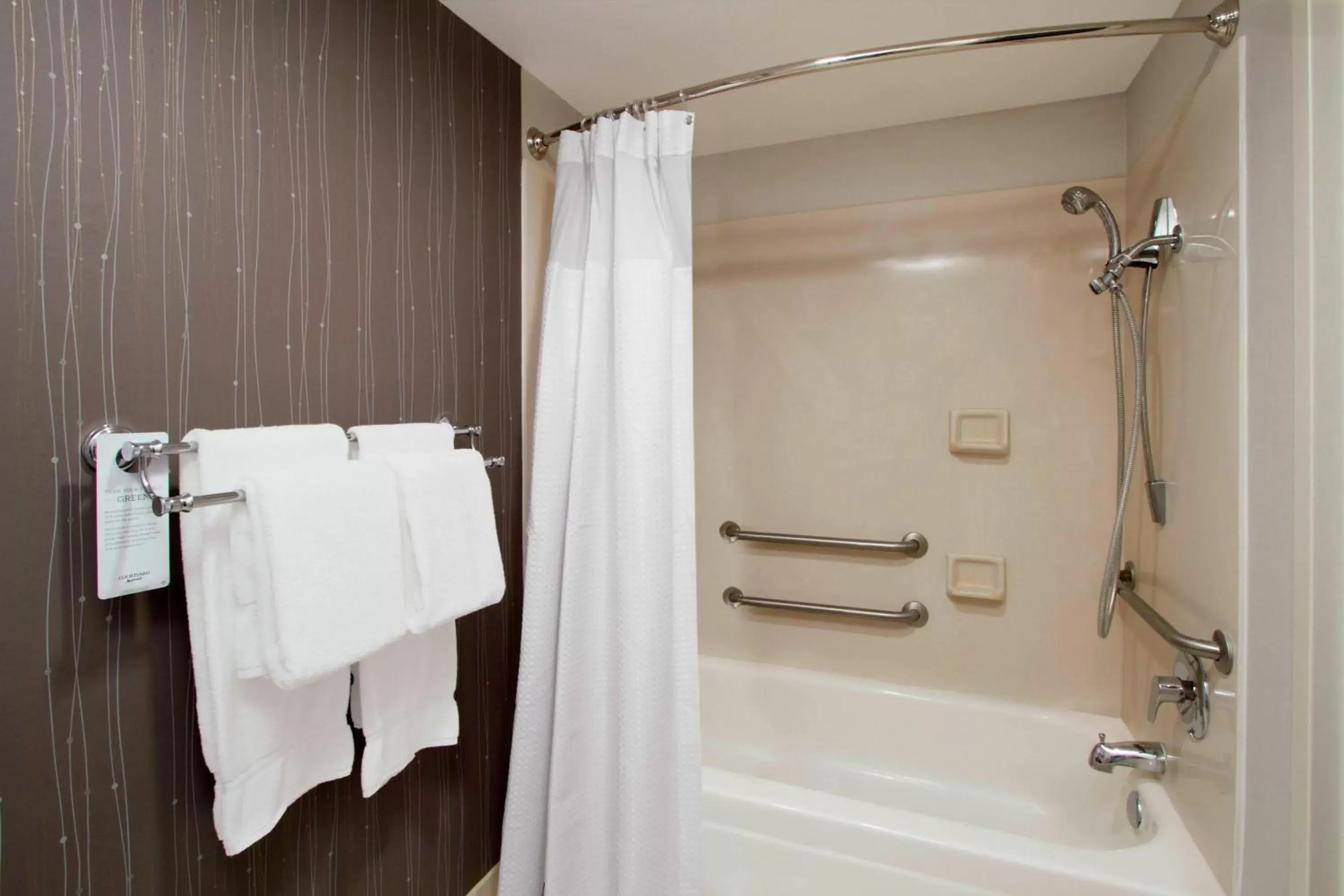 Bathroom in Courtyard by Marriott Cocoa Beach Cape Canaveral