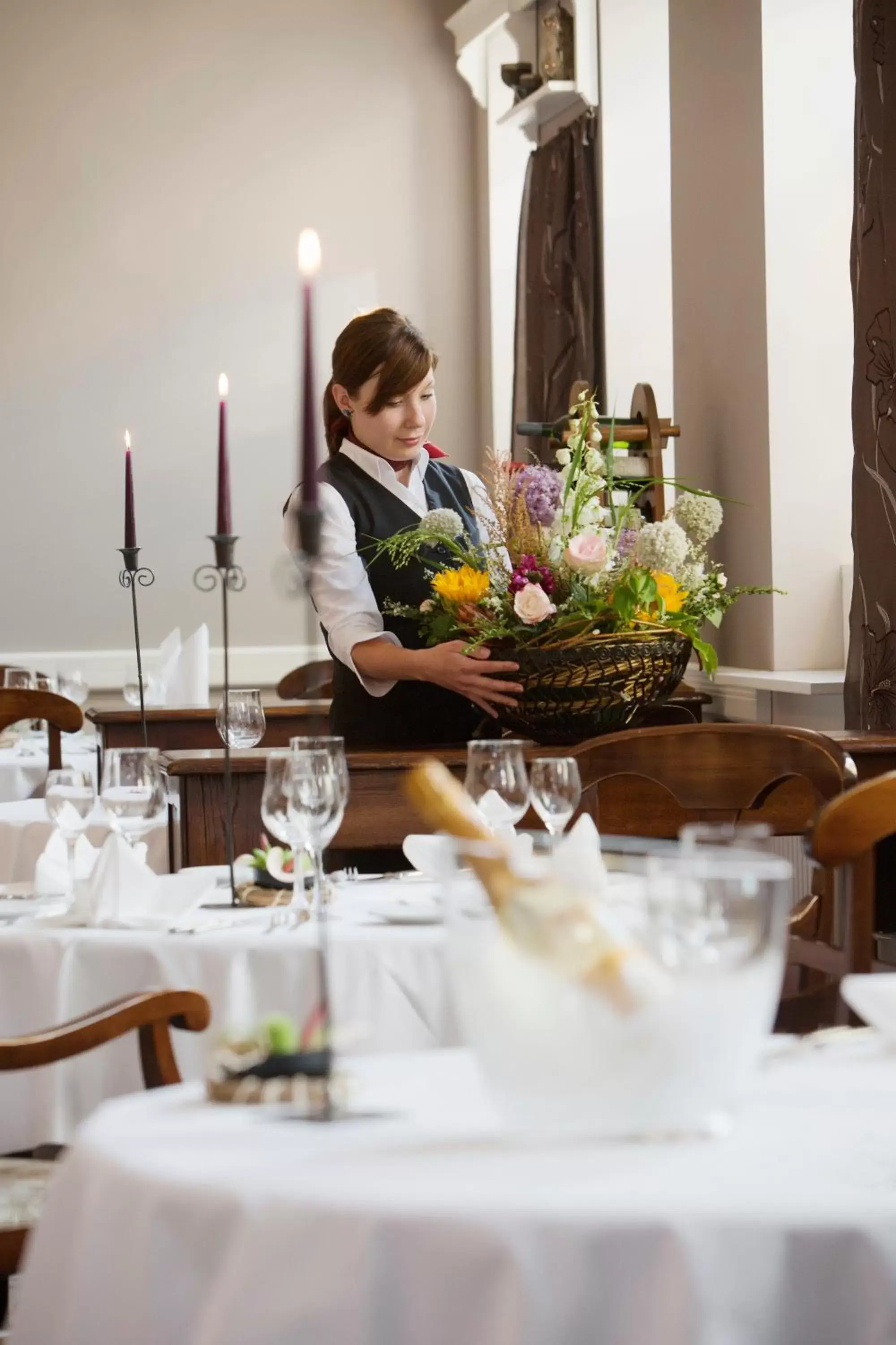 Dining area, Restaurant/Places to Eat in Schloss Hotel Dresden Pillnitz