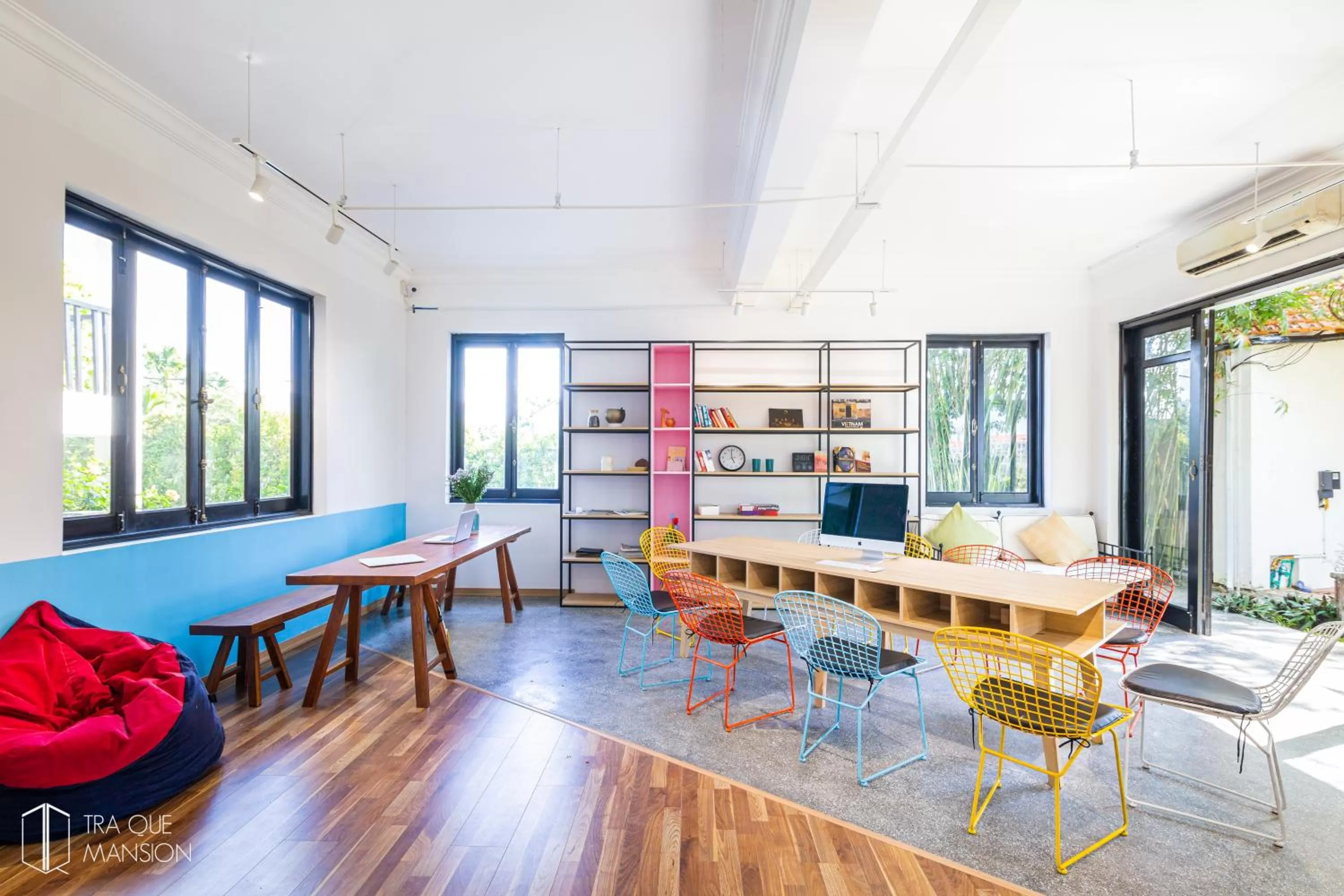 Library in Tra Que Mansion