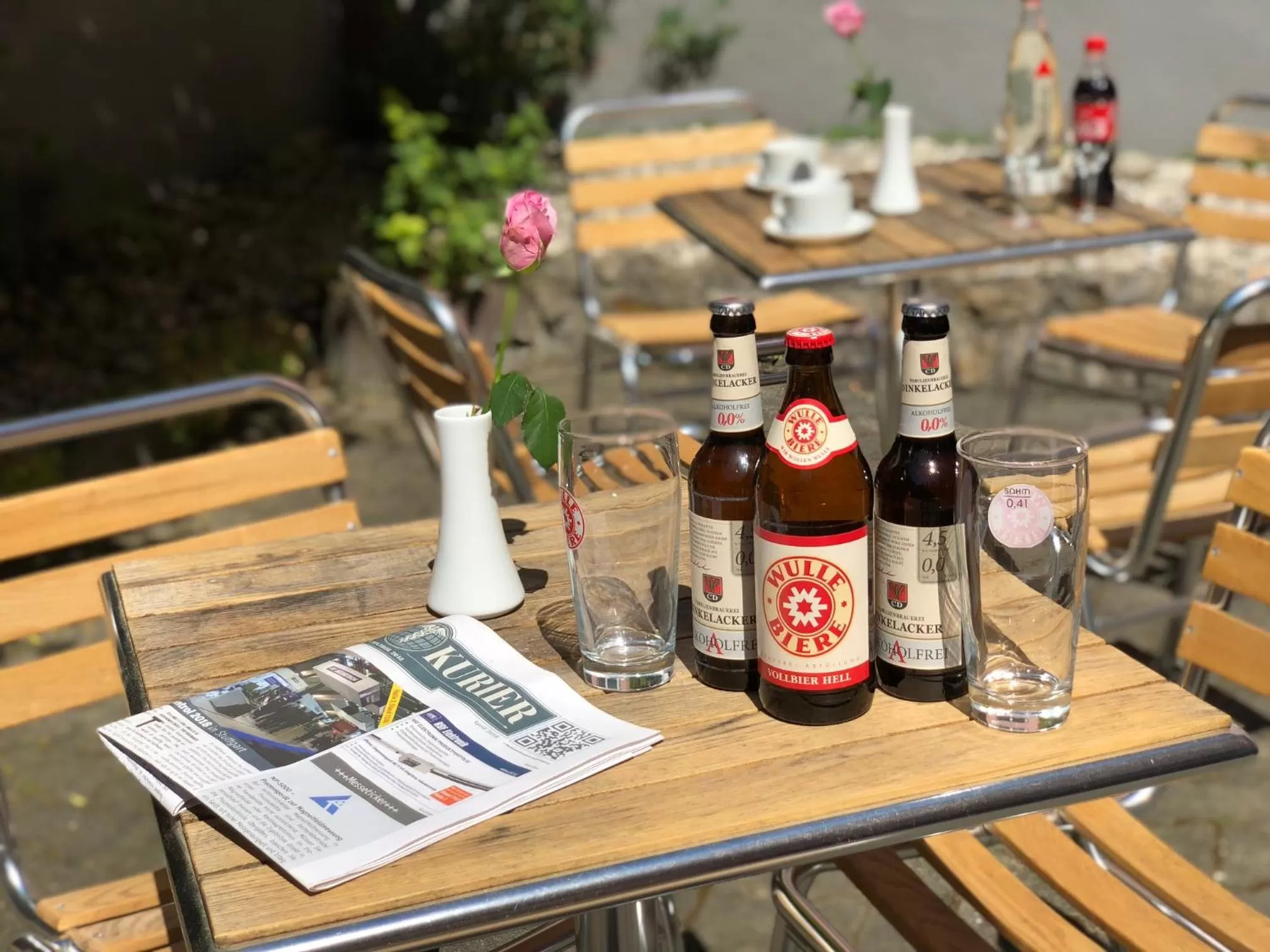 Patio in Hafner Hotel- Apartment