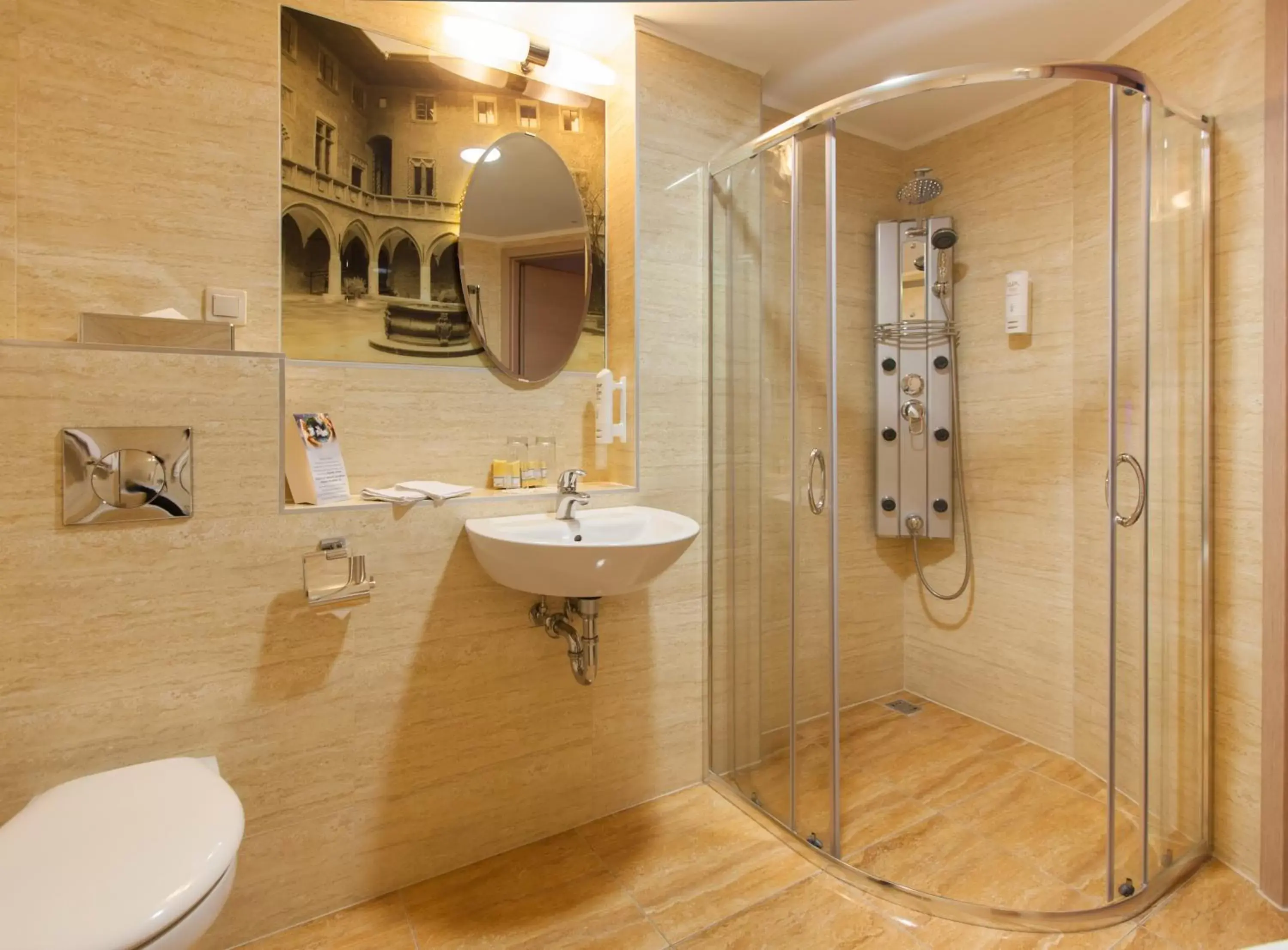 Bathroom in Galaxy Hotel