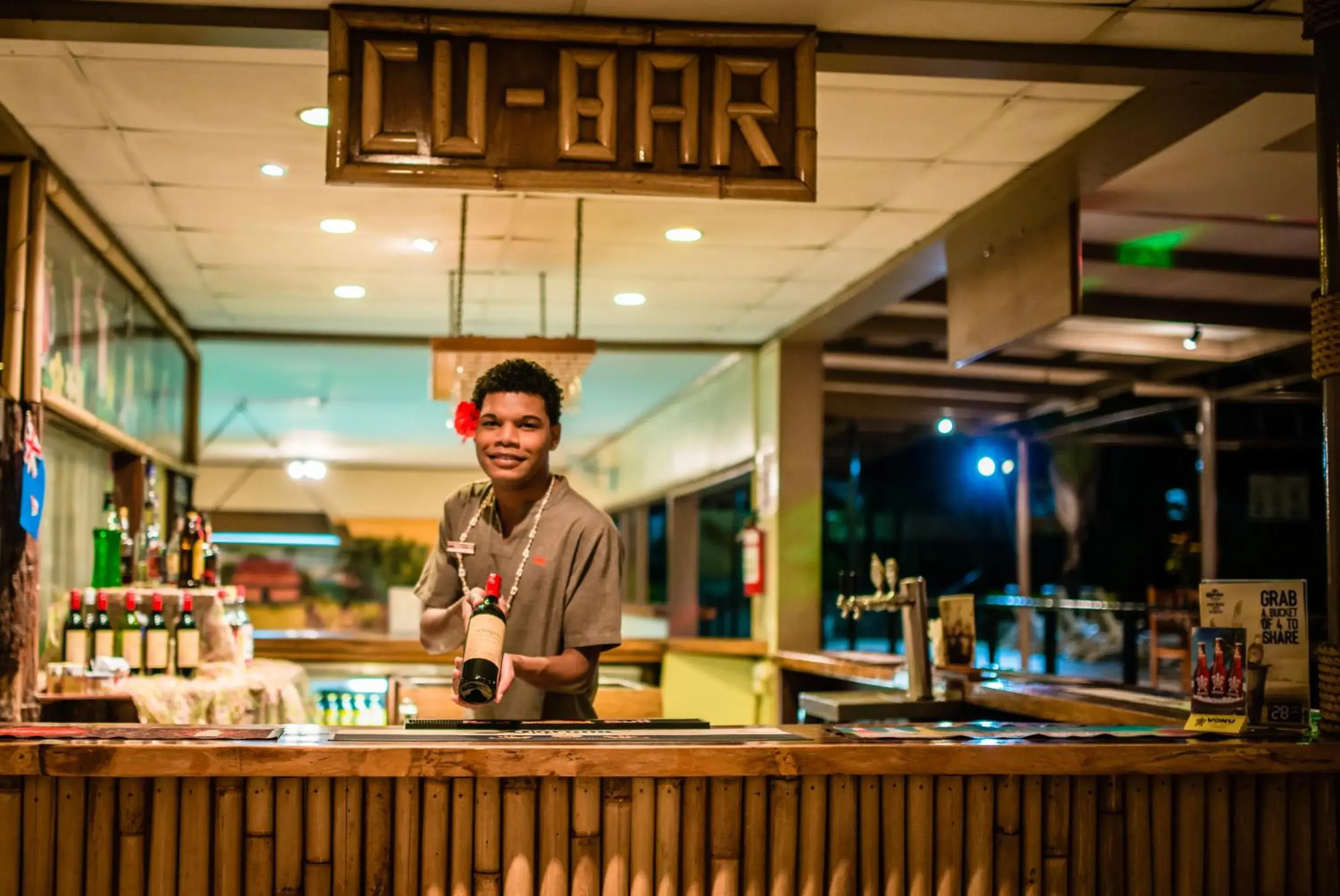 Lounge or bar in Tanoa Skylodge