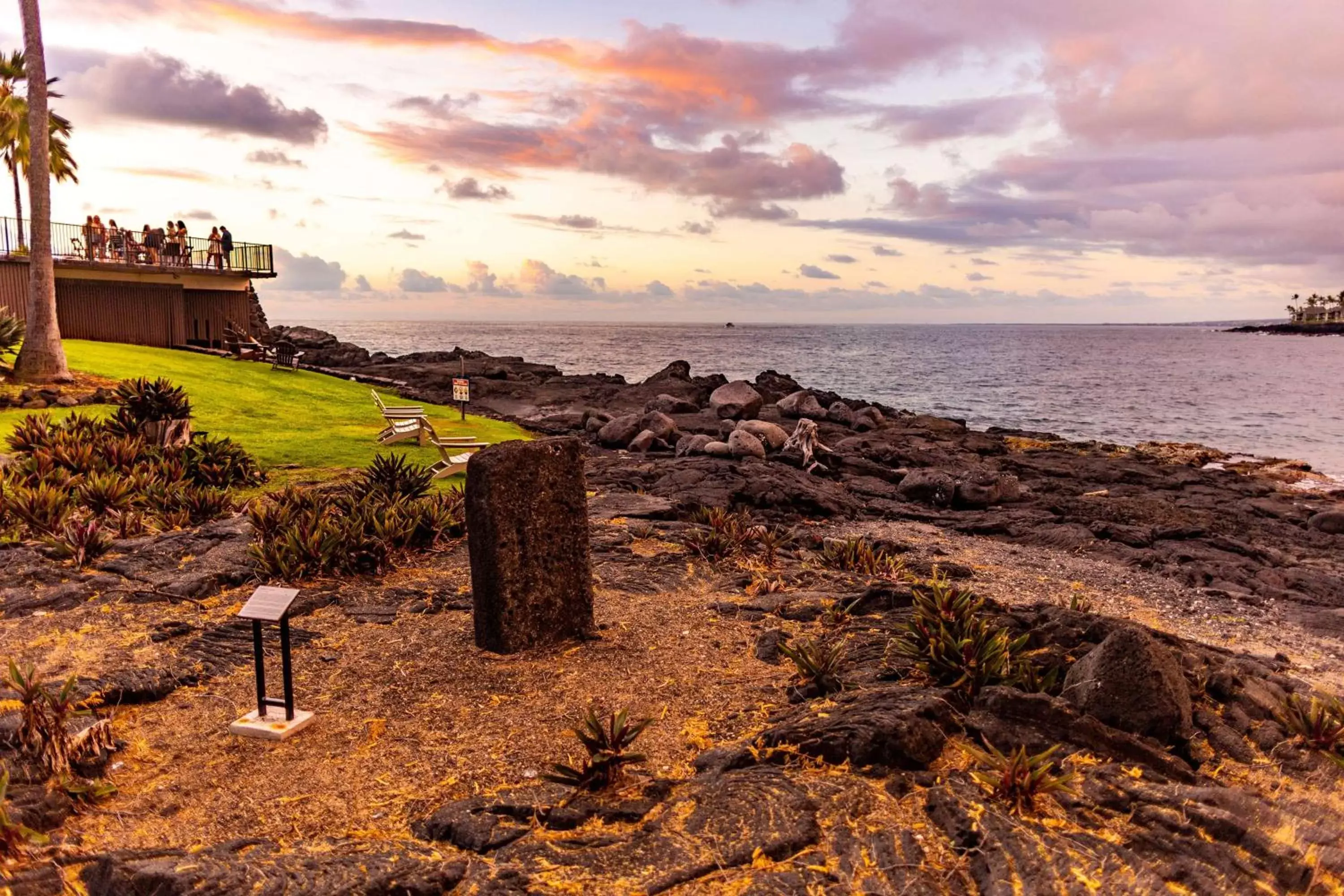 Property building in Outrigger Kona Resort and Spa