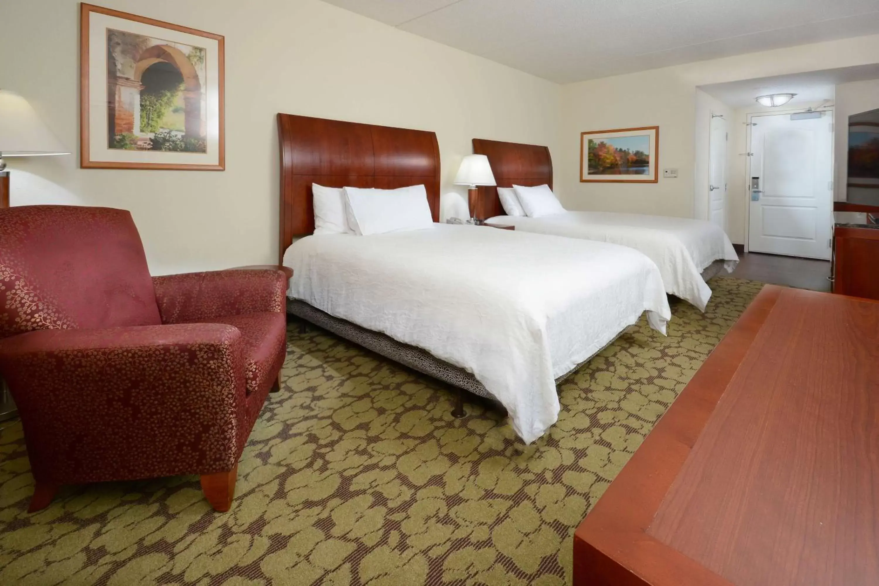 Bed in Hilton Garden Inn Greensboro