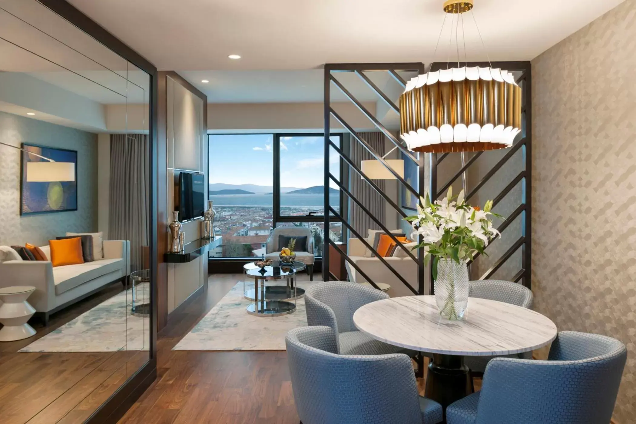 Living room in Elite World Grand Istanbul Küçükyalı