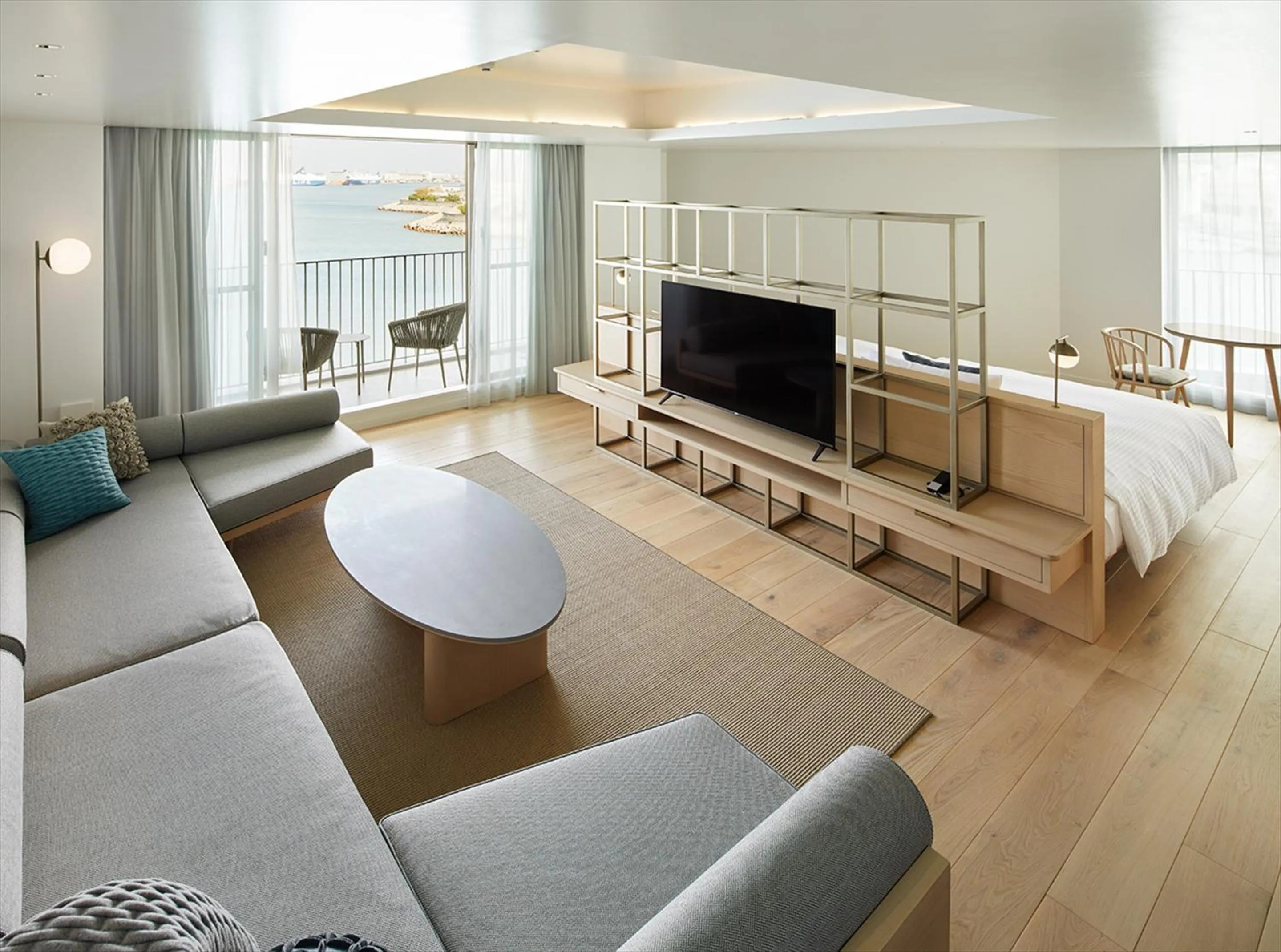 Living room in HOTEL ANTEROOM NAHA