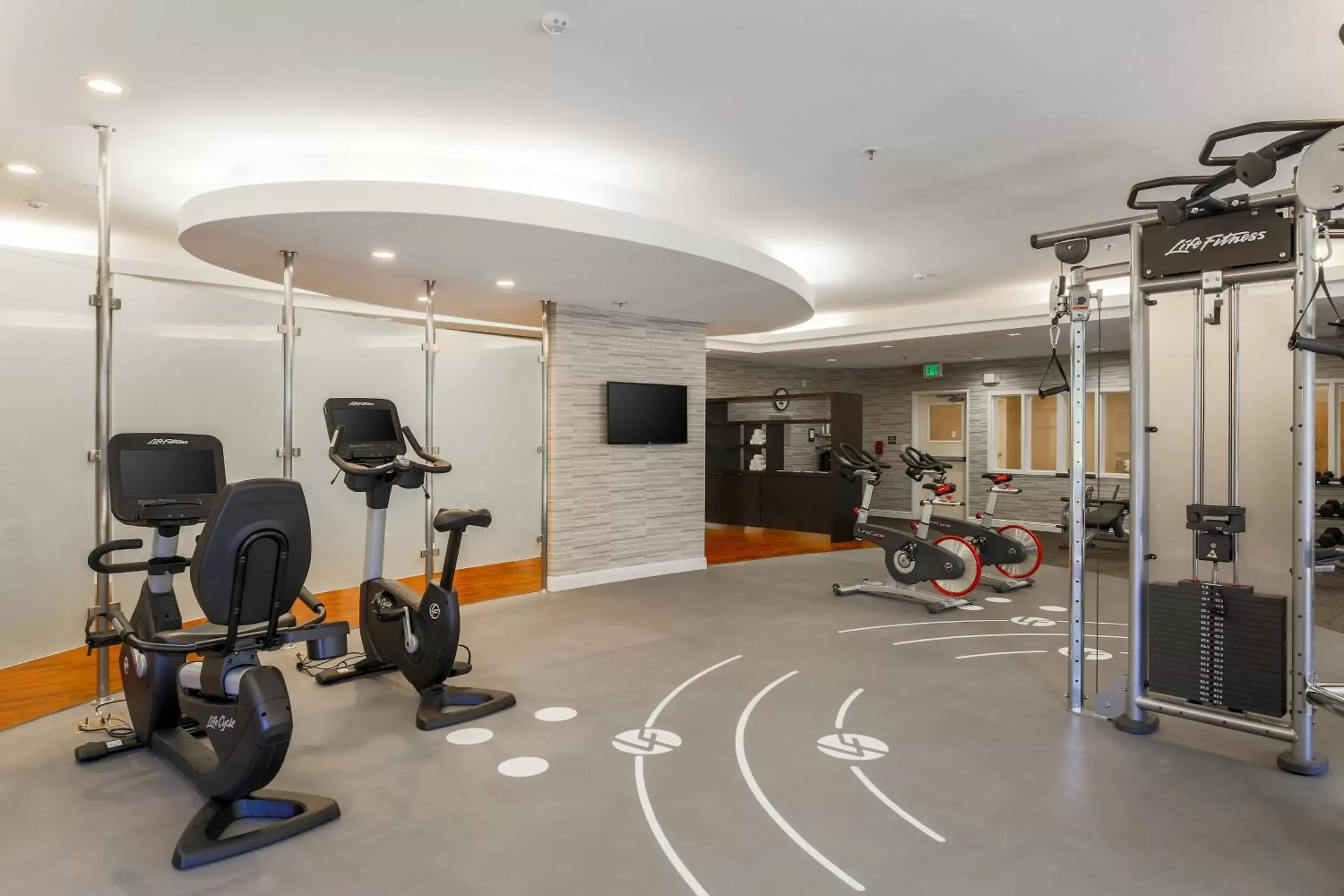Fitness centre/facilities, Fitness Center/Facilities in Courtyard by Marriott Roseville Galleria Mall/Creekside Ridge Drive