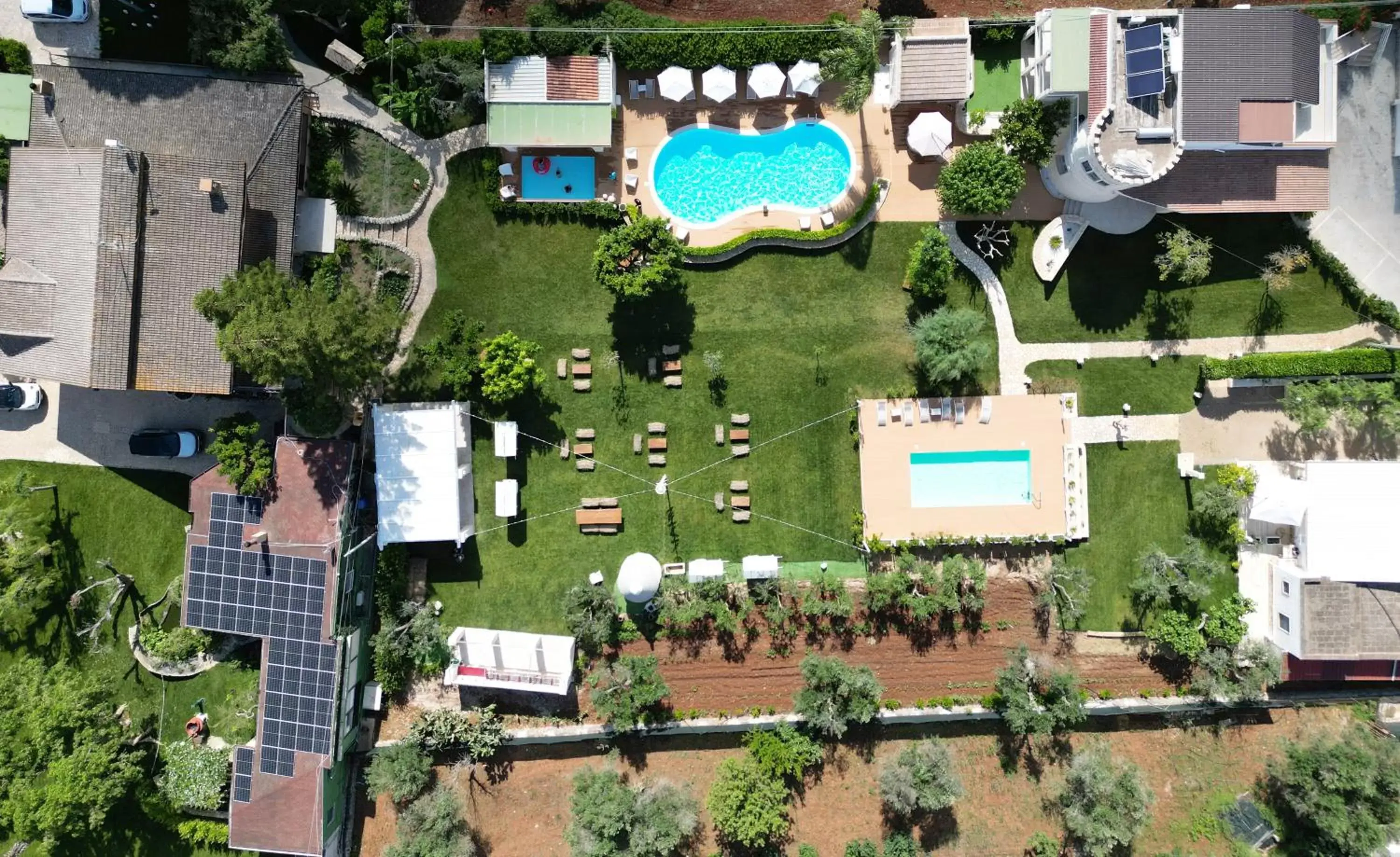 Bird's-eye View in AgriFamily Village