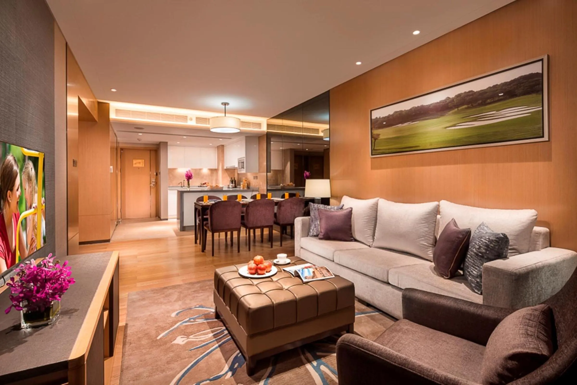 Living room in Somerset Grandview Shenzhen