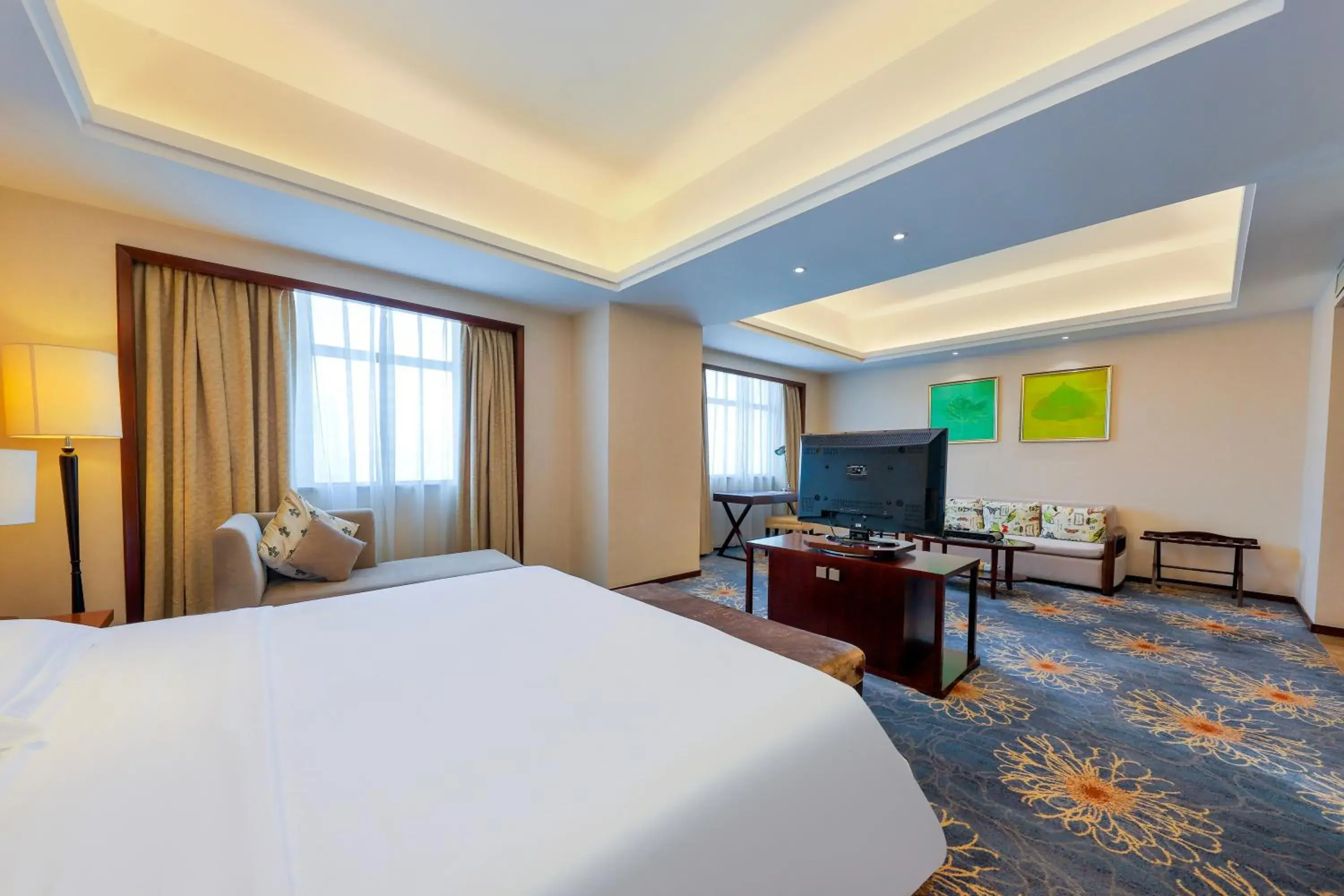 Bed in Zhengzhou Yuehai Hotel Bed in Zhengzhou Yuehai Hotel