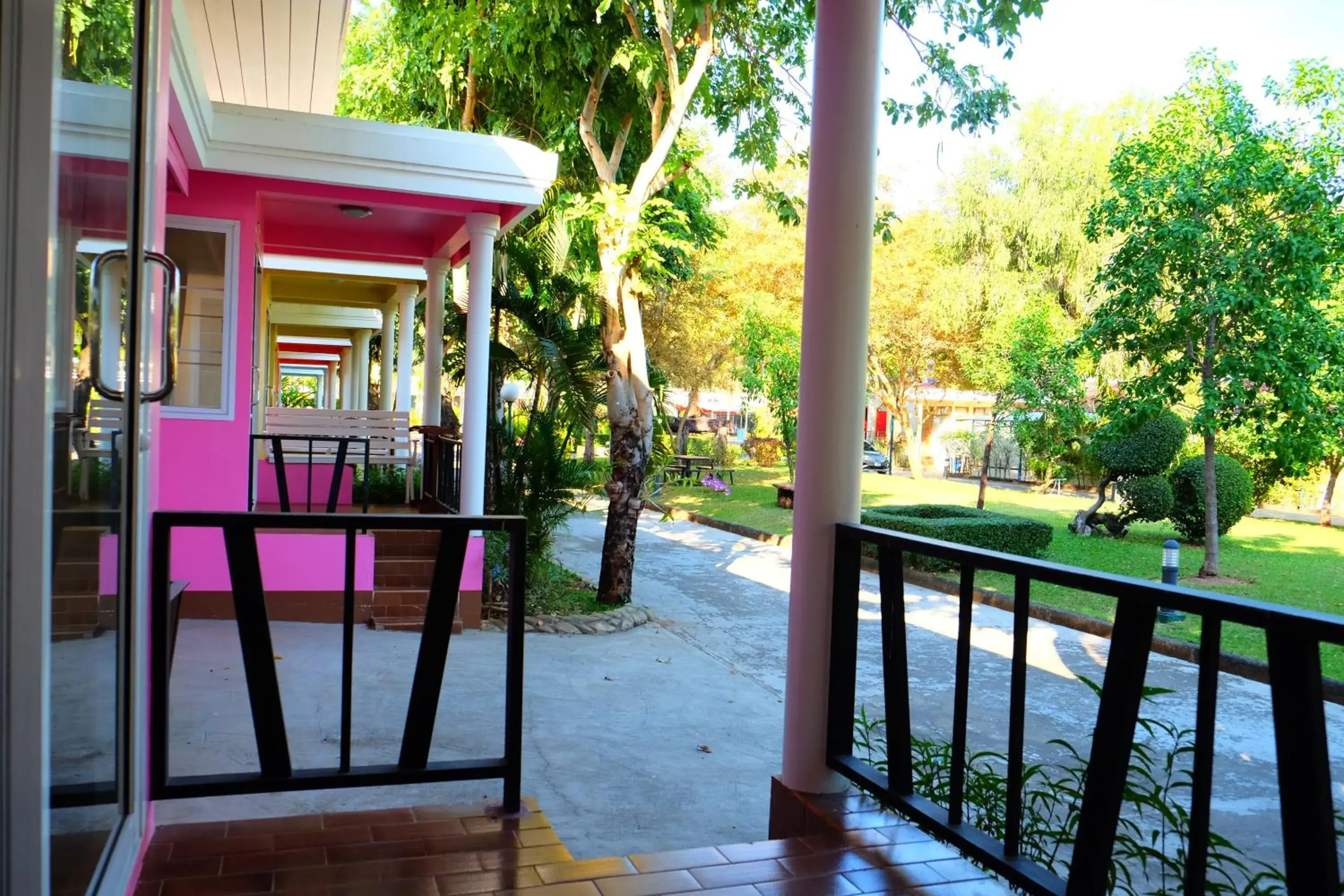 Garden view, Children's Play Area in New Travel Beach Resort