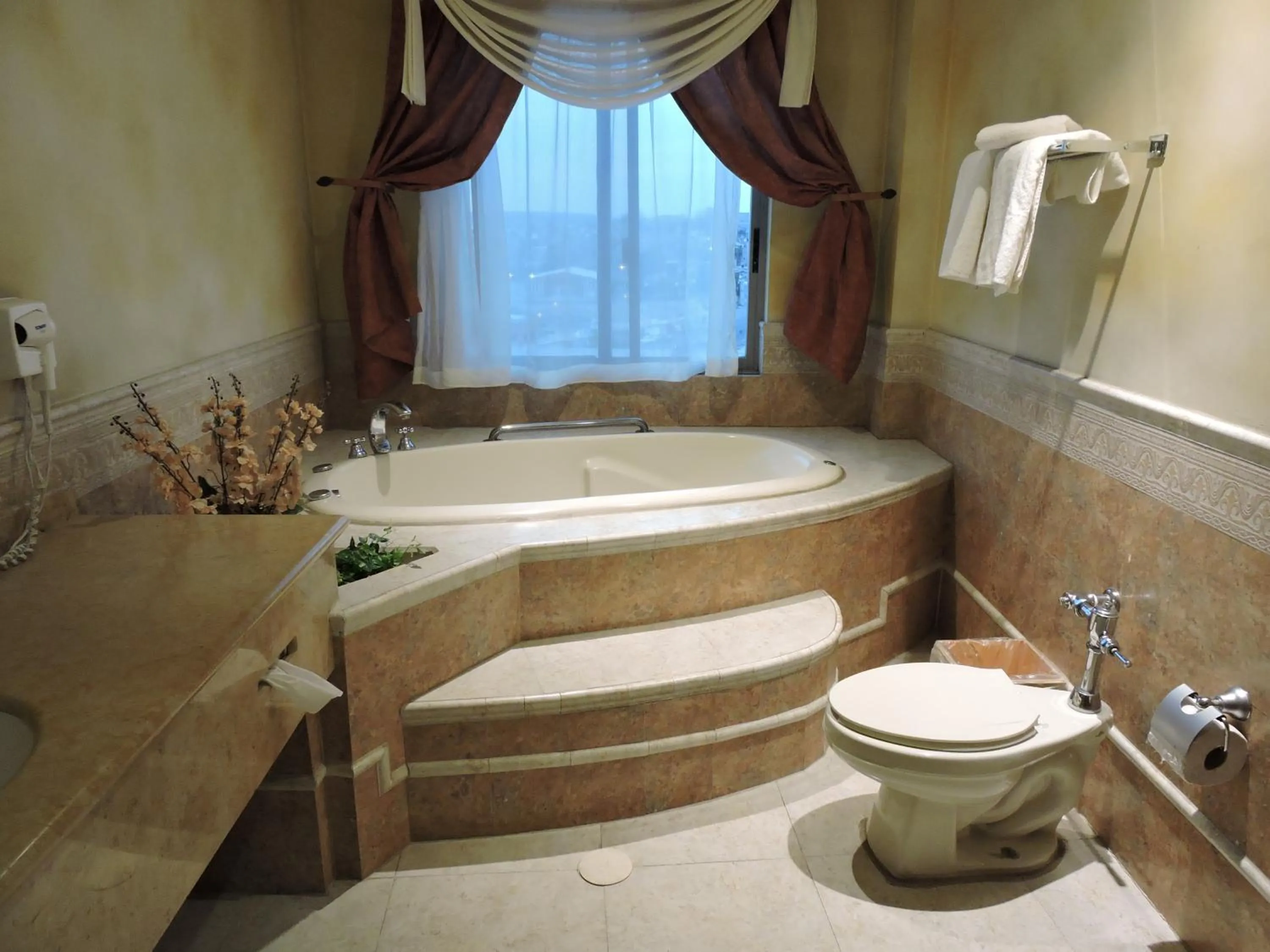 Shower in Hotel Quinta Cesar