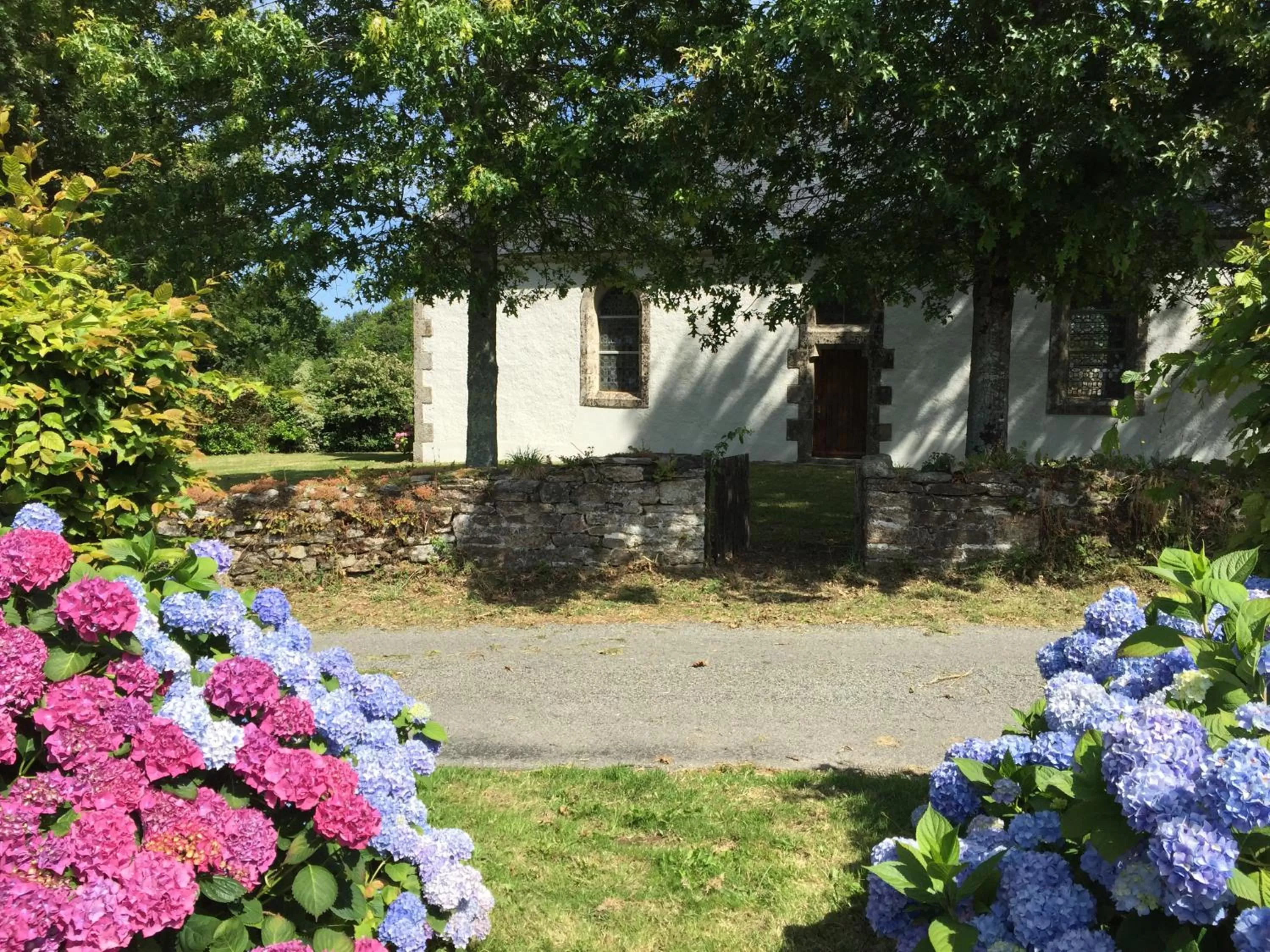 Garden view in Les 3 Koïs