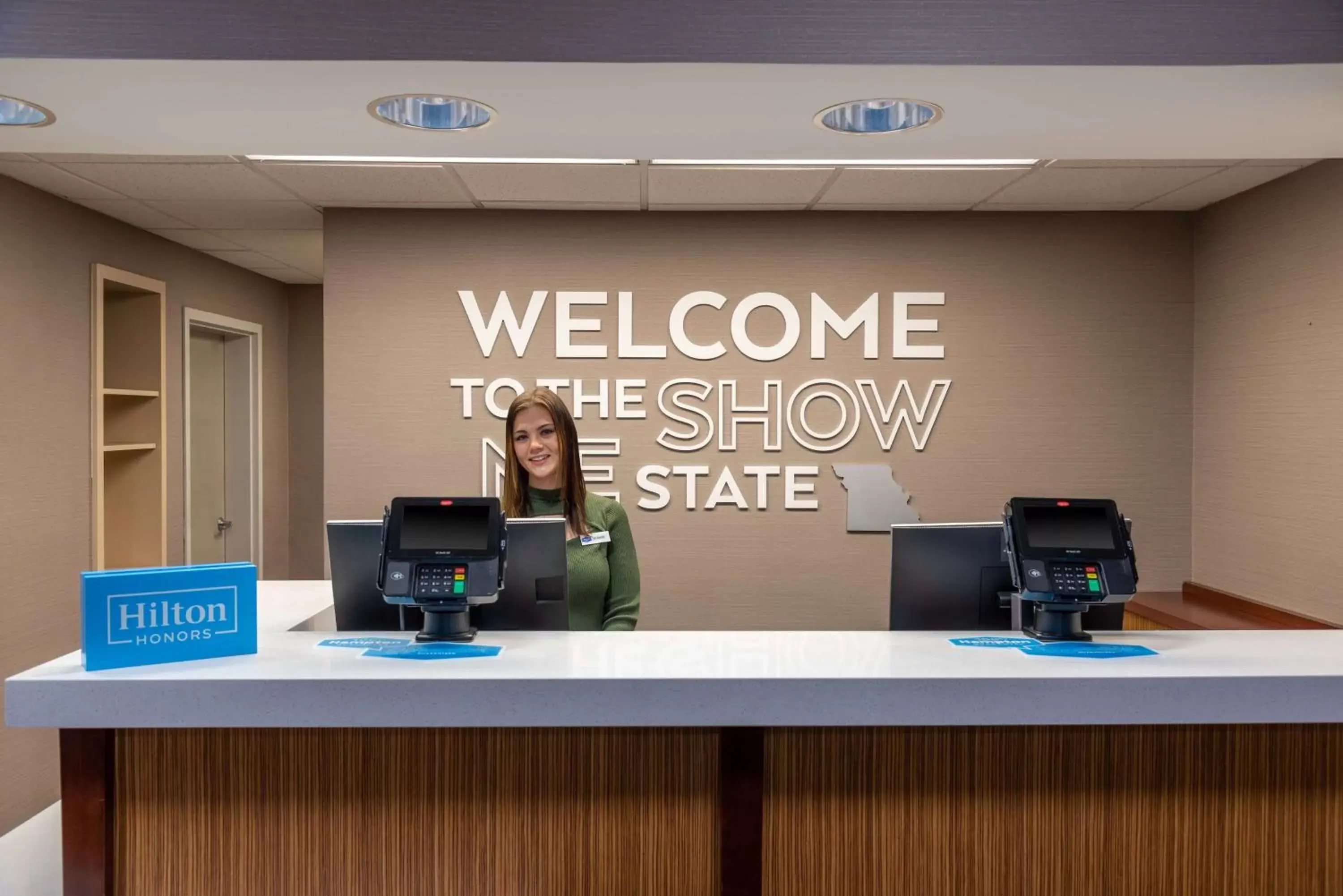 Lobby or reception in Hampton Inn Kansas City-Lee's Summit