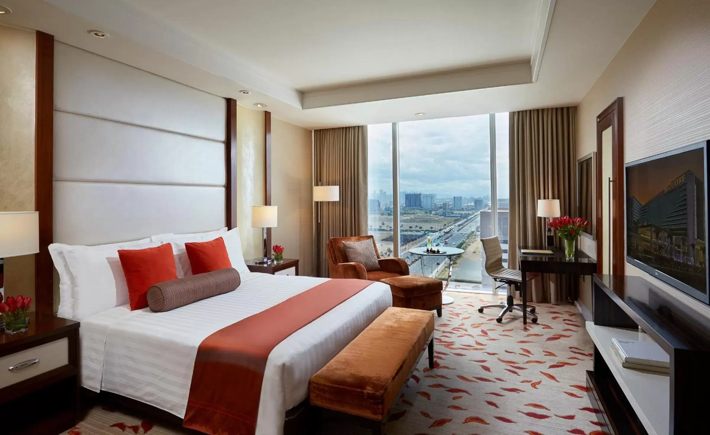 Bed in Solaire Resort Entertainment City