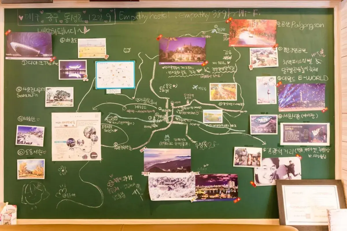 Floor Plan in Dongseongro ZERO guesthouse