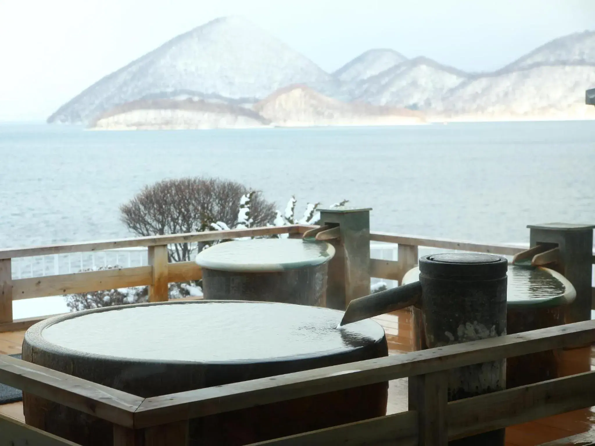 Day, Balcony/Terrace in Toya Kohantei Hotel