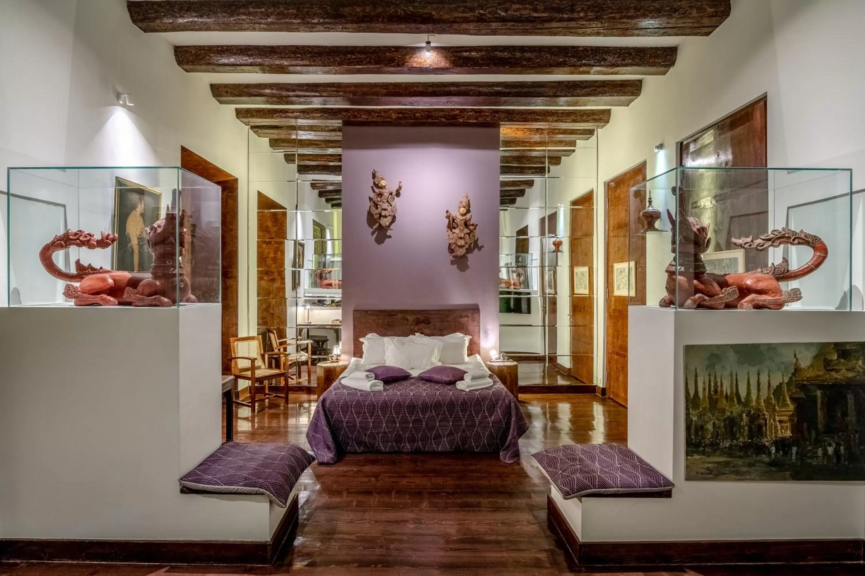 Bed in Castle in Old Town