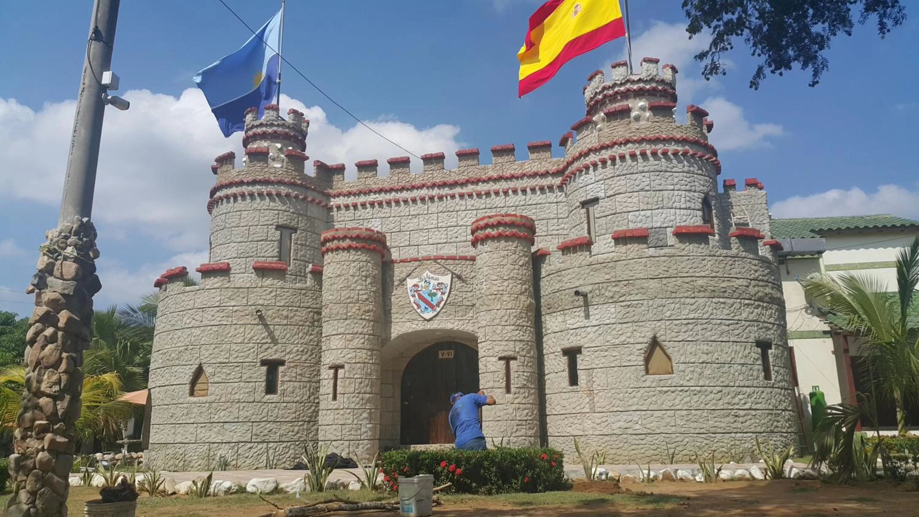 Property building in Eco-Hotel Villa Elina