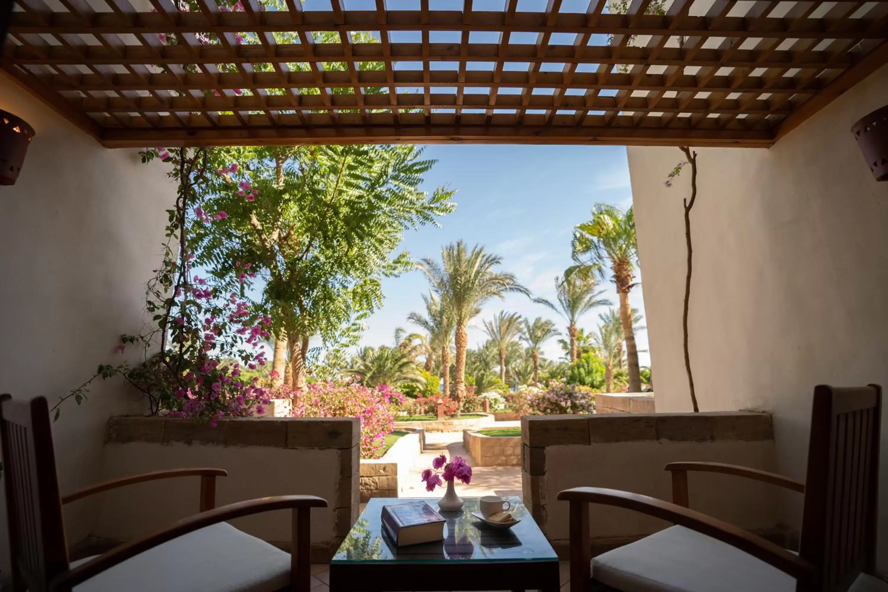 Garden view in Fort Arabesque Resort, Spa & Villas