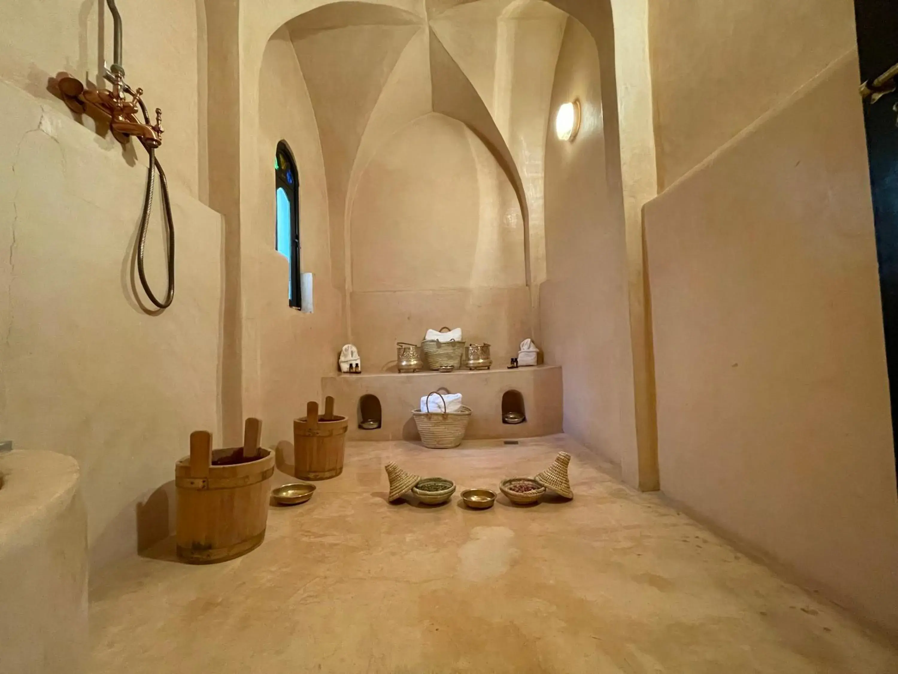 Sauna, Bathroom in Riad Dar Foundouk and Spa