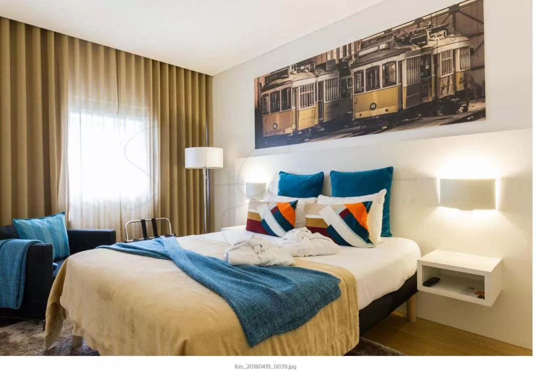 Photo of the whole room, Bed in Hotel Ibis Lisboa Parque das Nações