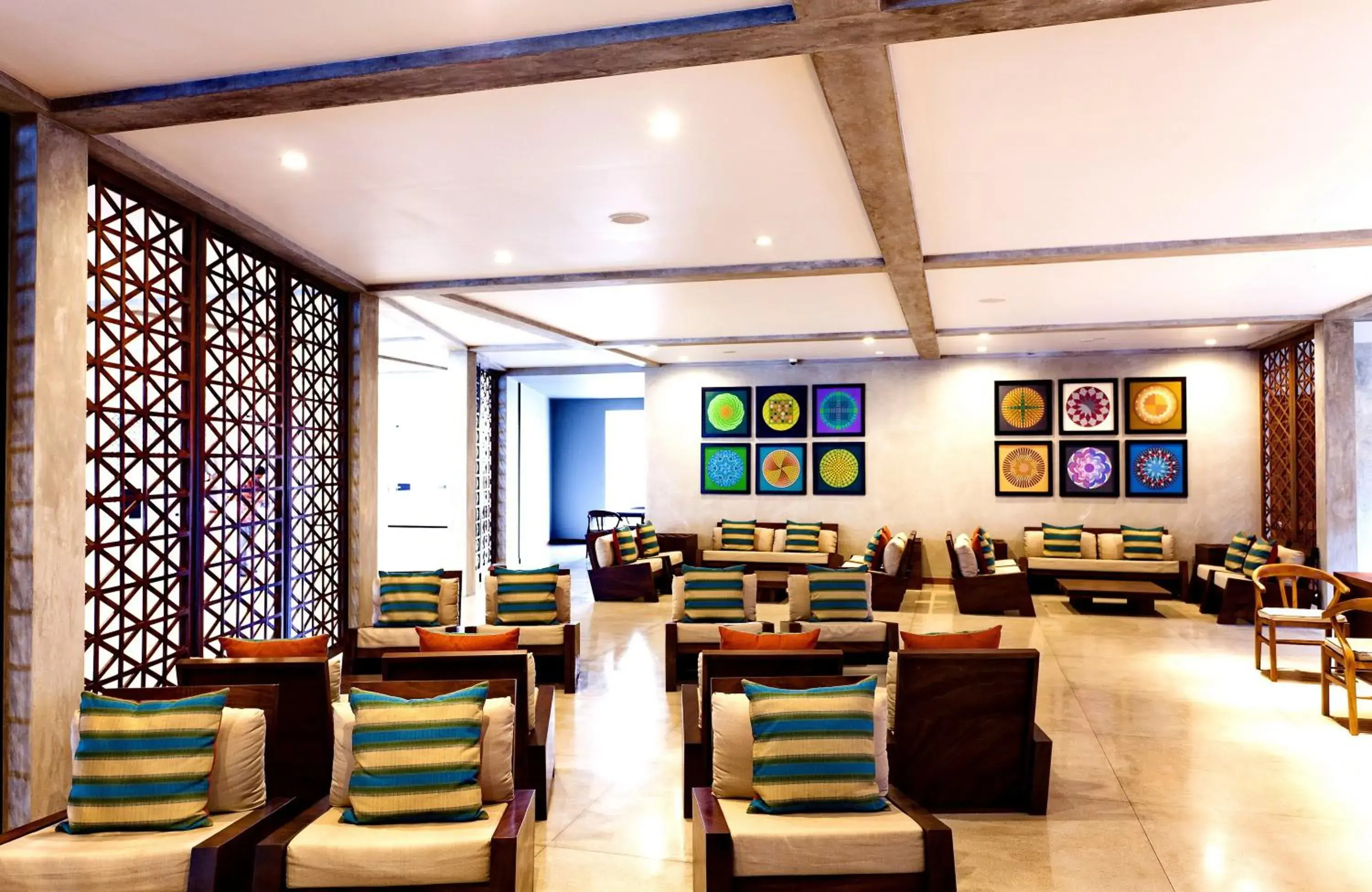 Lobby or reception in Cinnamon Bey Beruwala Lobby or reception in Cinnamon Bey Beruwala