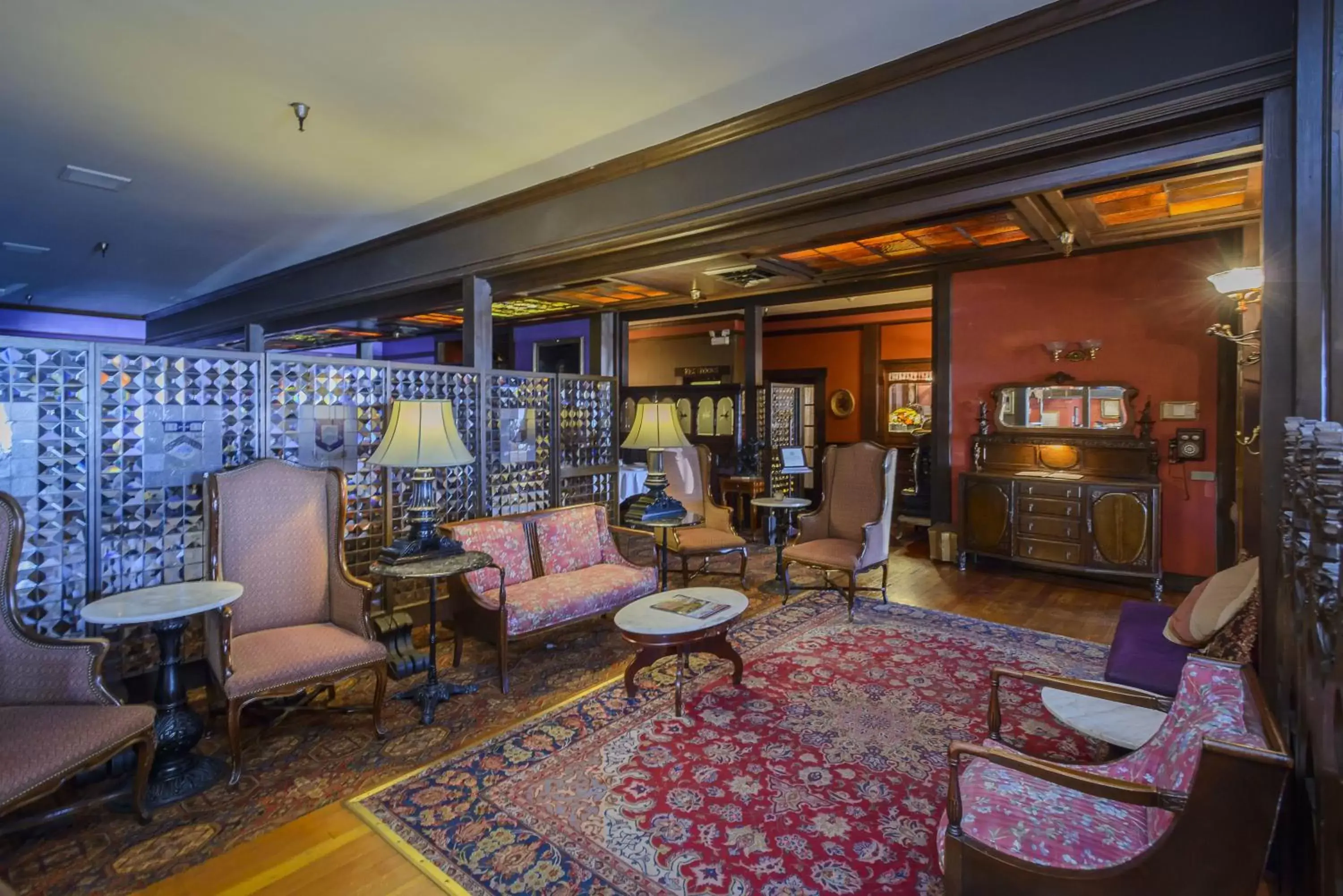 Lobby or reception, Seating Area in Mendocino Hotel & Garden