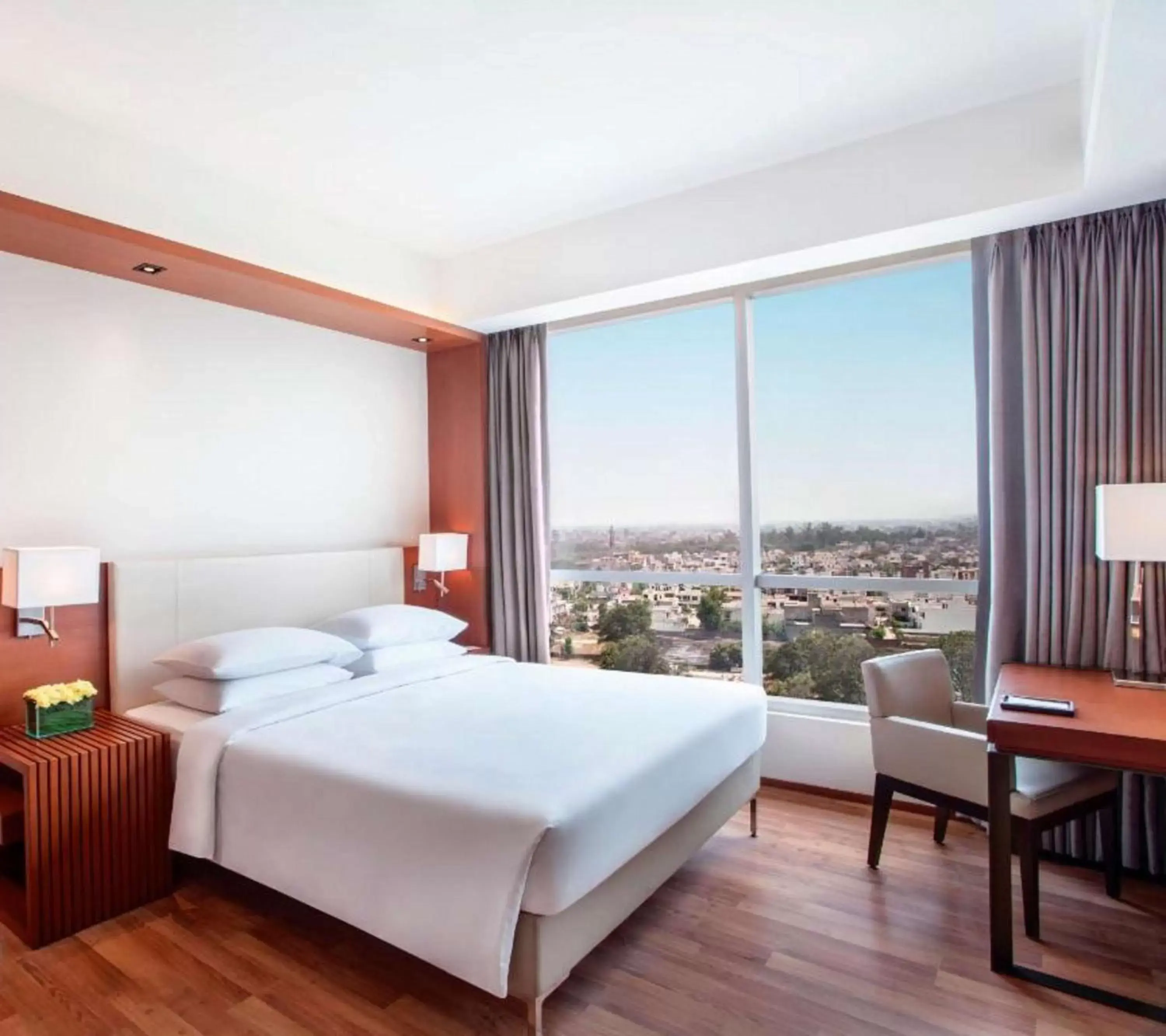 Bedroom, Bed in Hyatt Regency Amritsar Hotel & Spa Bedroom, Bed in Hyatt Regency Amritsar Hotel & Spa