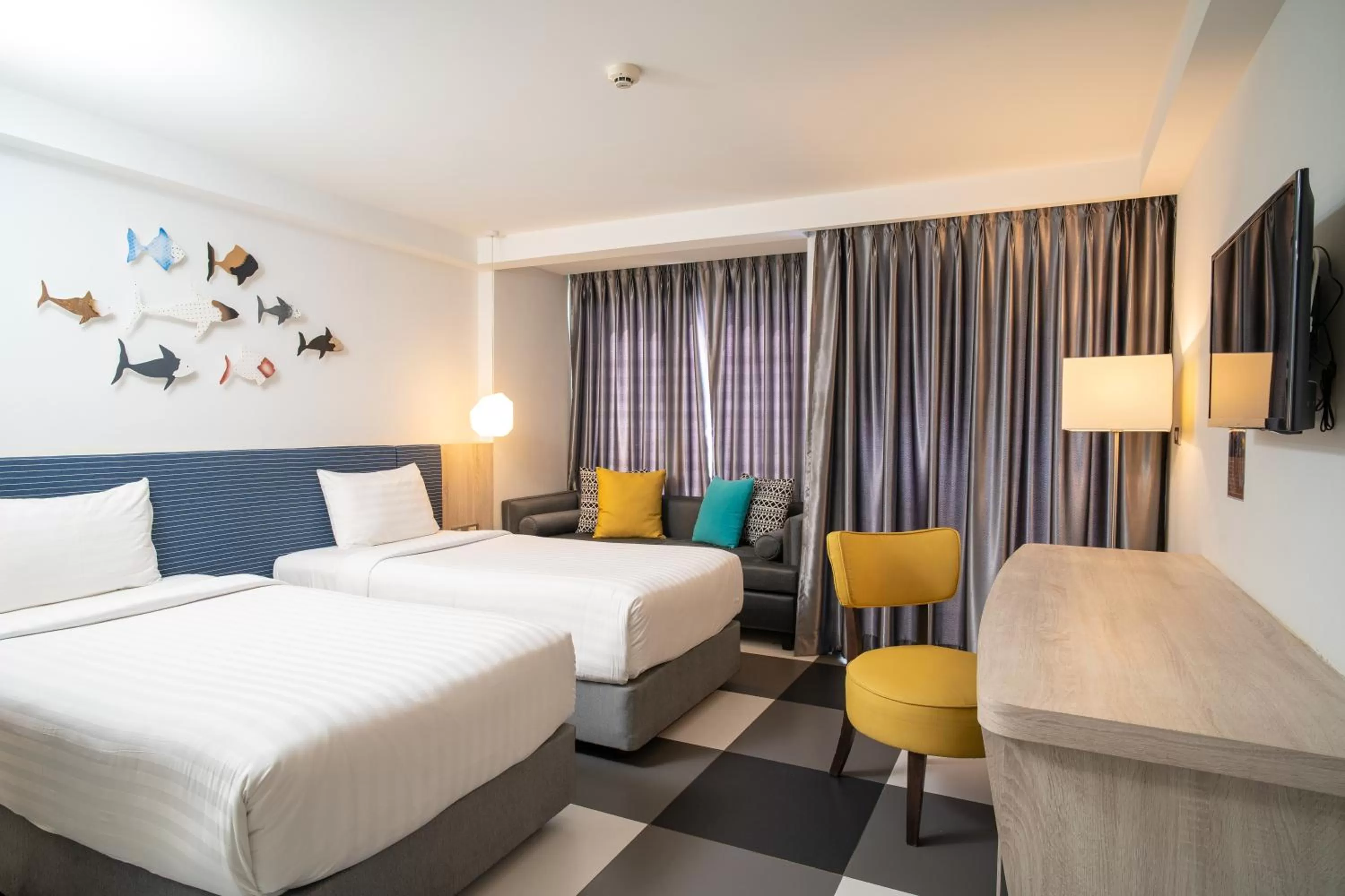 Bedroom, Bed in Krabi SeaBass Hotel