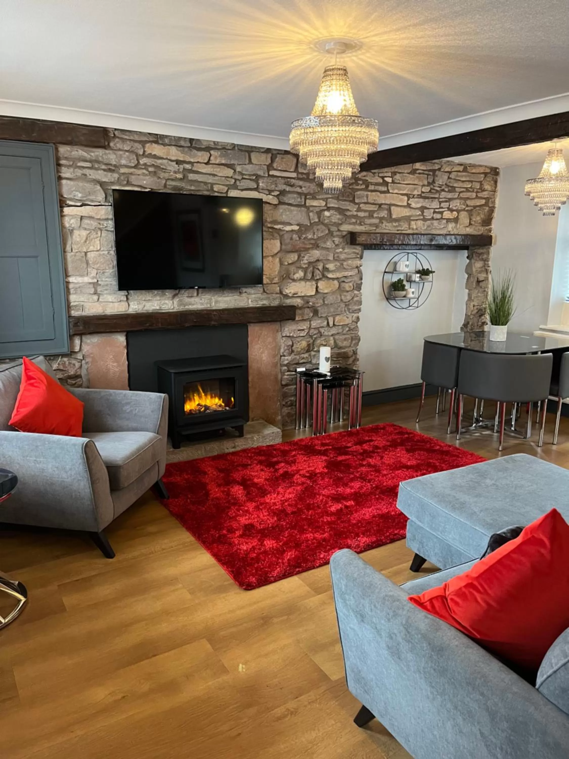 Seating area in Crown and Cushion Appleby