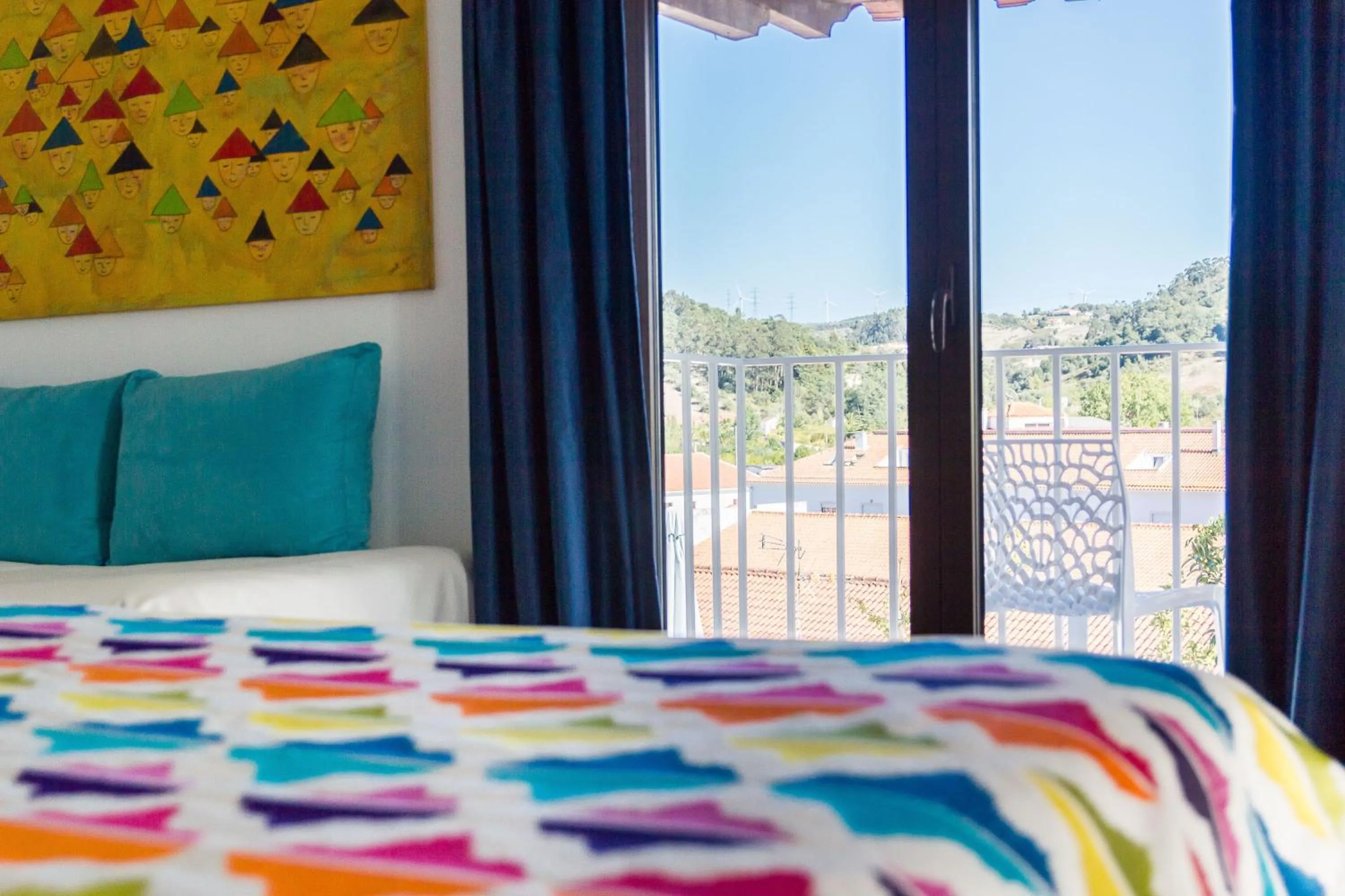 Mountain view, Bed in Boutique Hotel Casa do Outeiro - Arts & Crafts