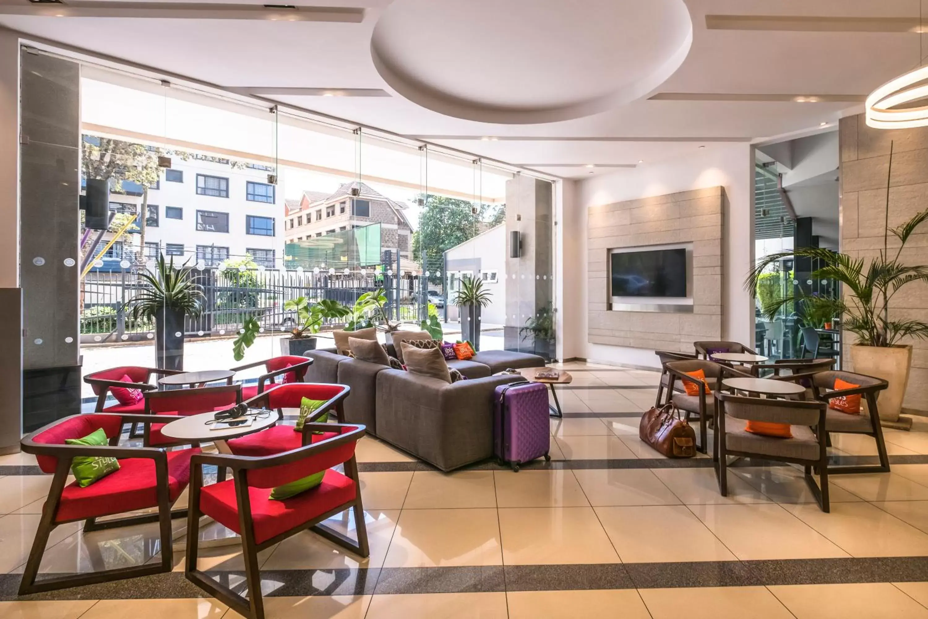 Lobby or reception, Restaurant/Places to Eat in ibis Styles - Nairobi, Westlands