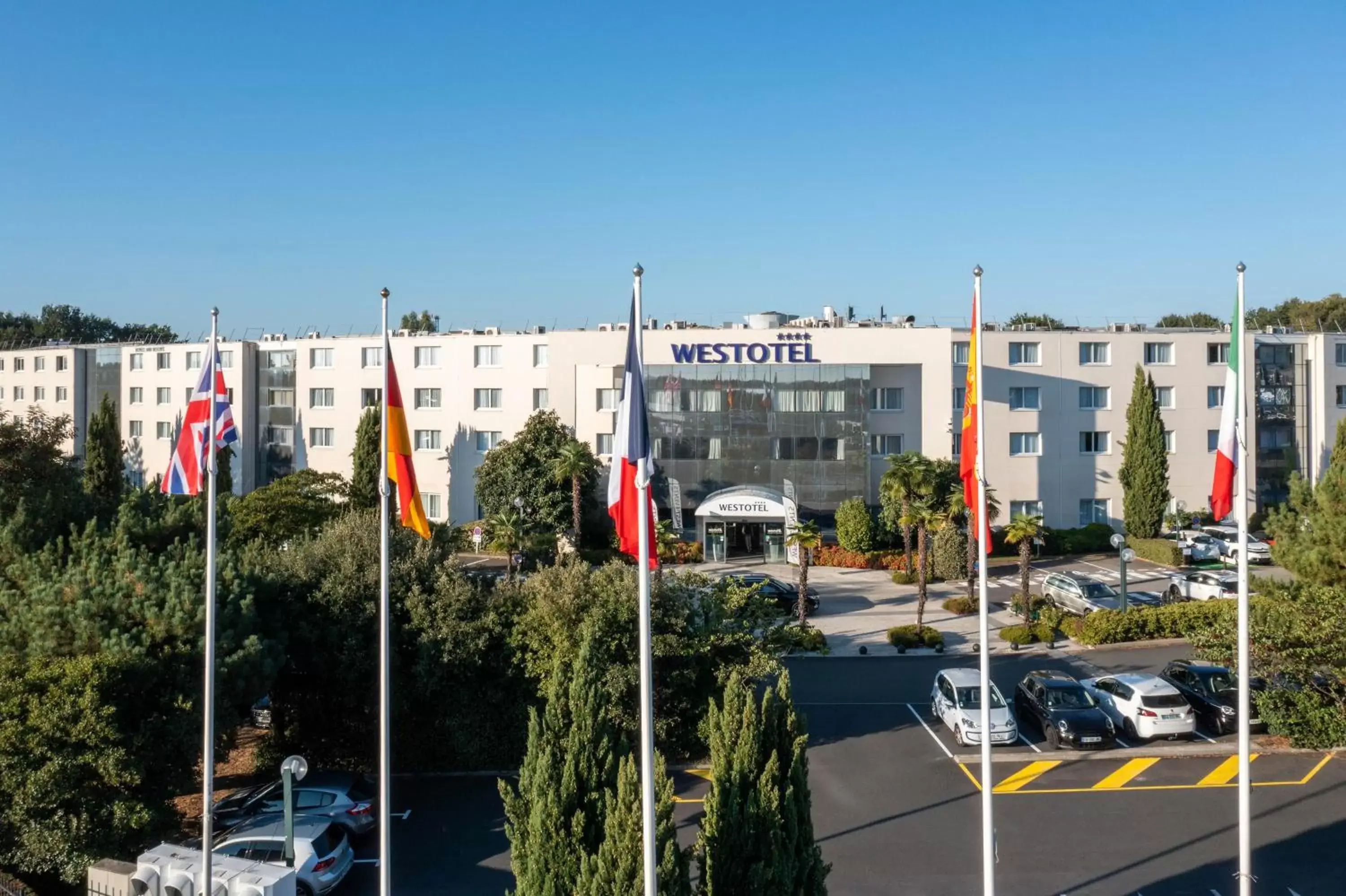 Facade/entrance in Westotel Nantes Atlantique