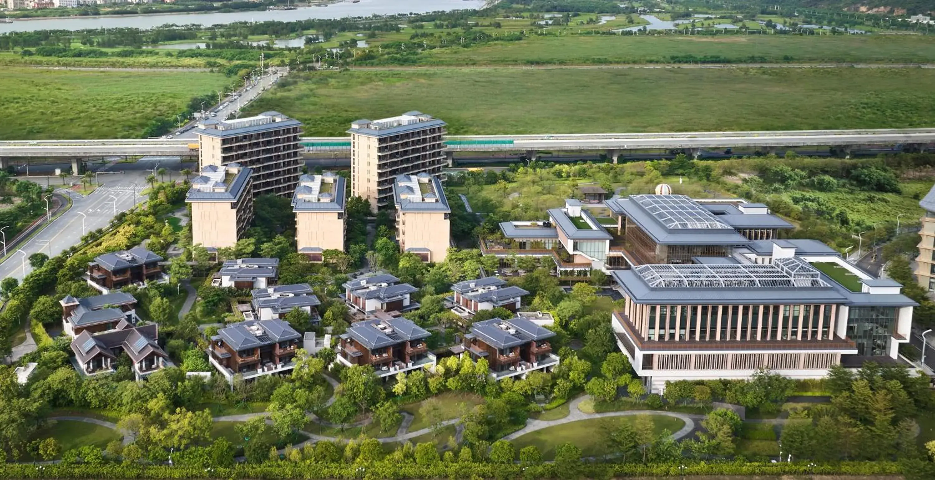 Property building, Bird's-eye View in Angsana Zhuhai Henqing