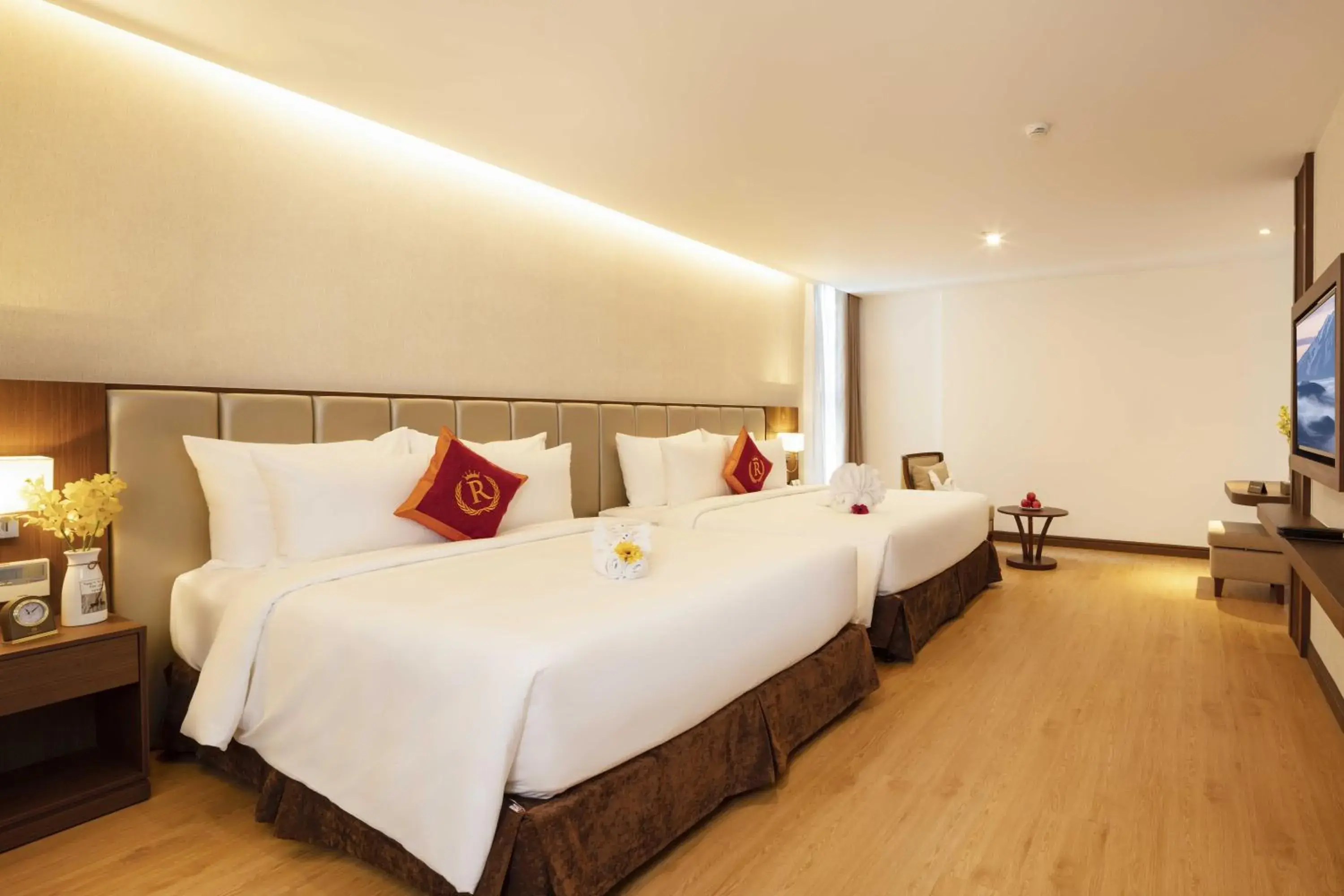 Bed in Regalia Gold Hotel