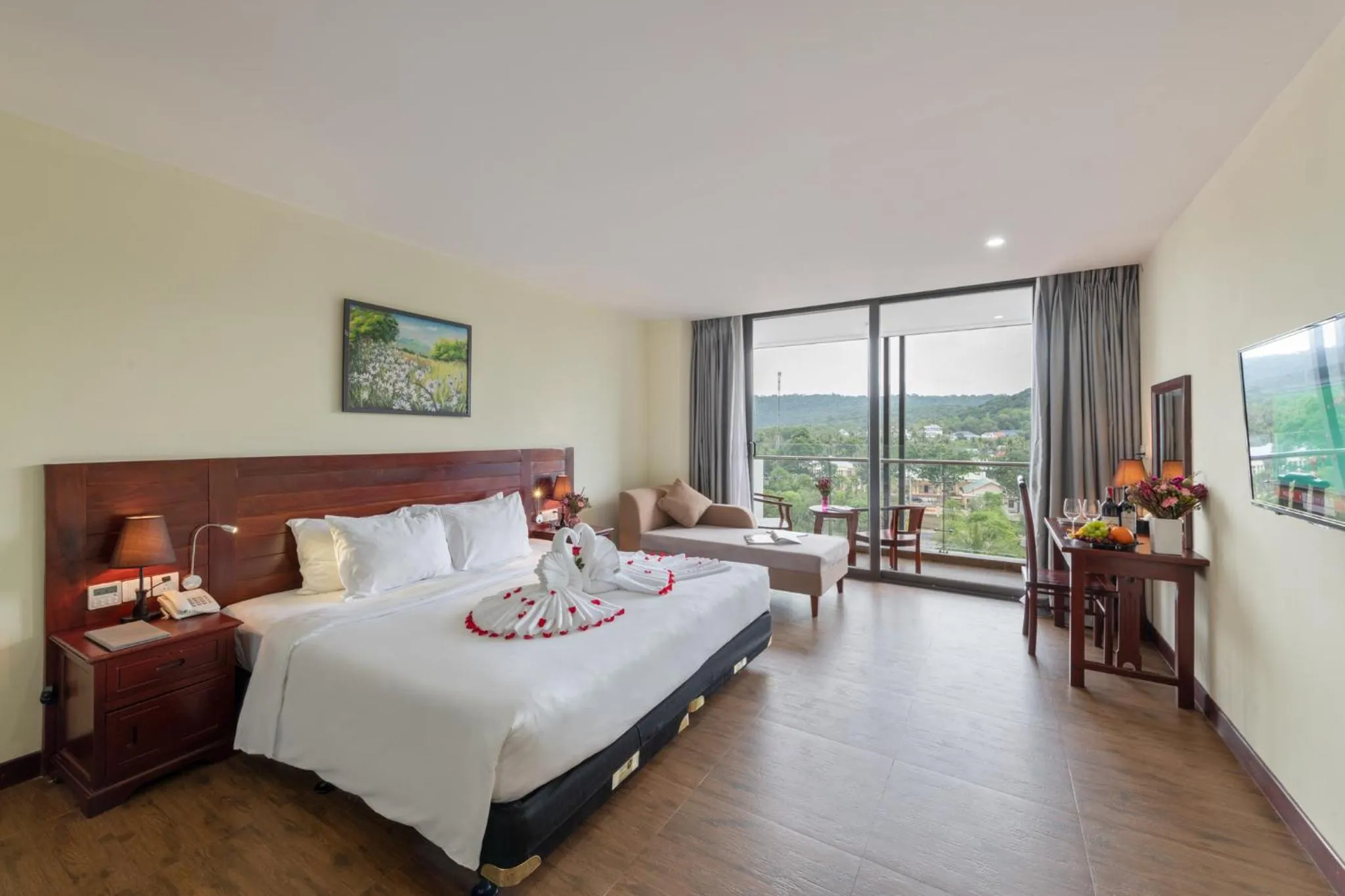 Bed in Amarin Resort & Spa Phu Quoc