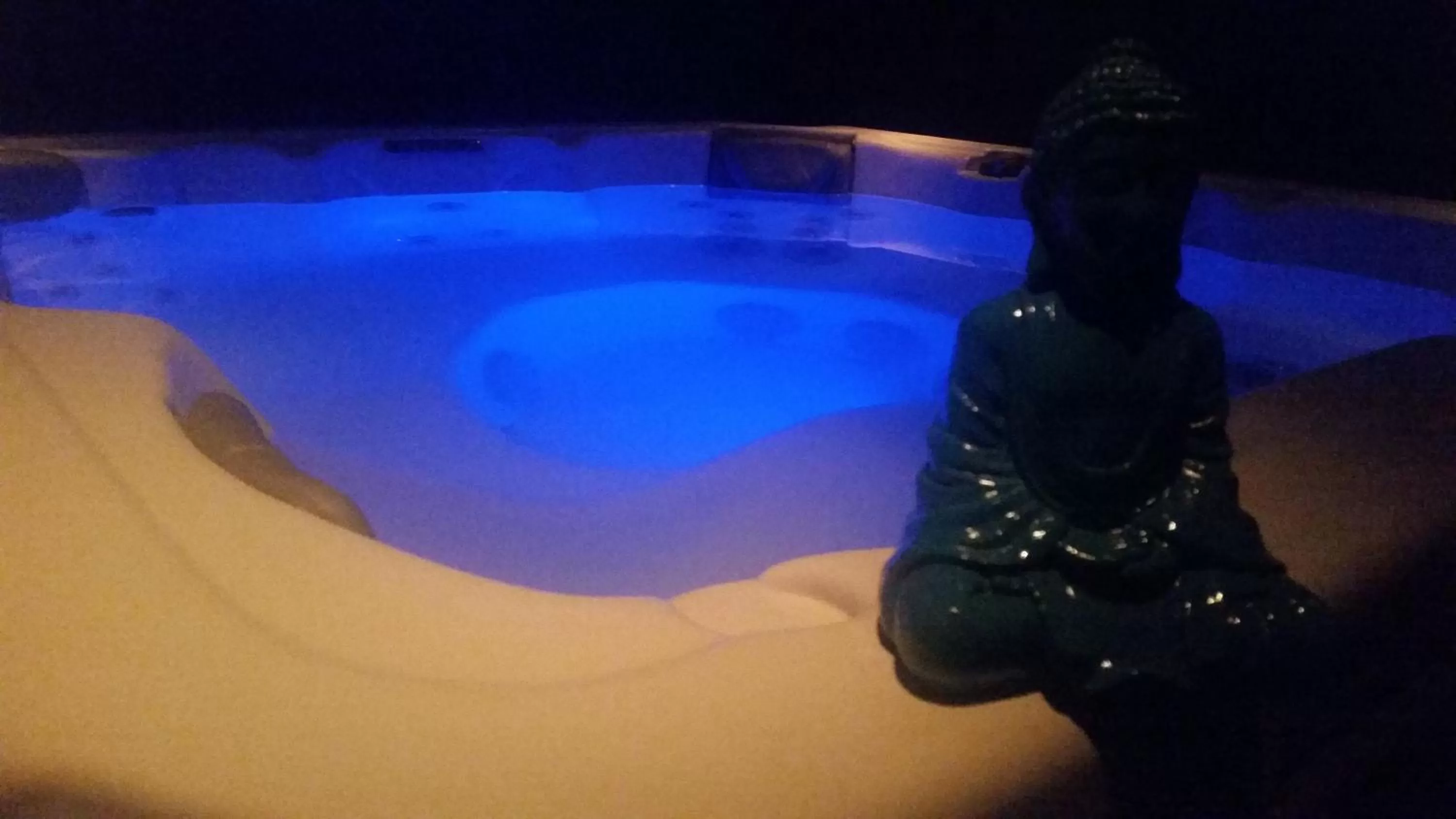 Hot Tub in Hotel Saint Daniel