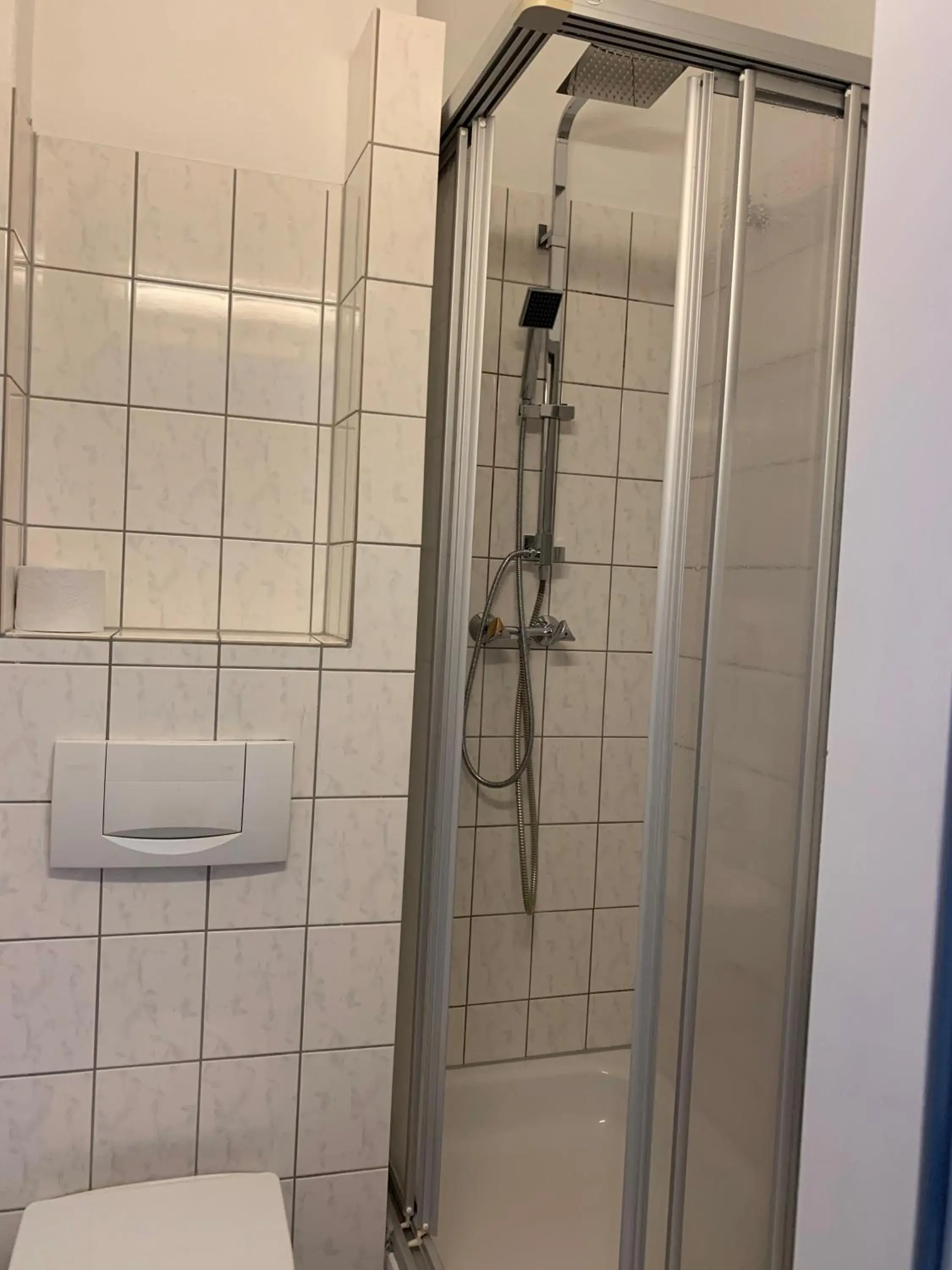 Shower, Bathroom in Hotel Berg