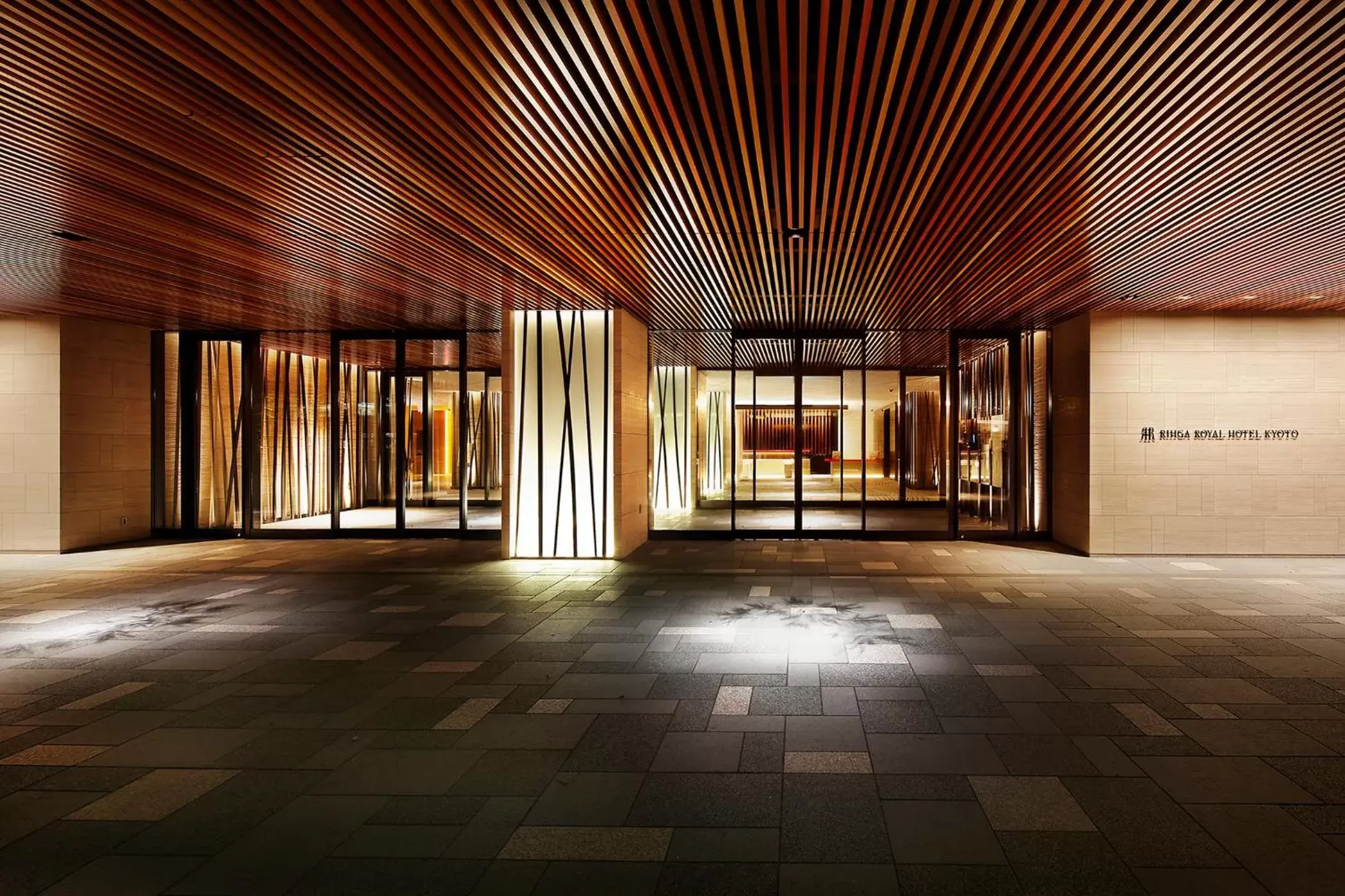 Facade/entrance in RIHGA Royal Hotel Kyoto