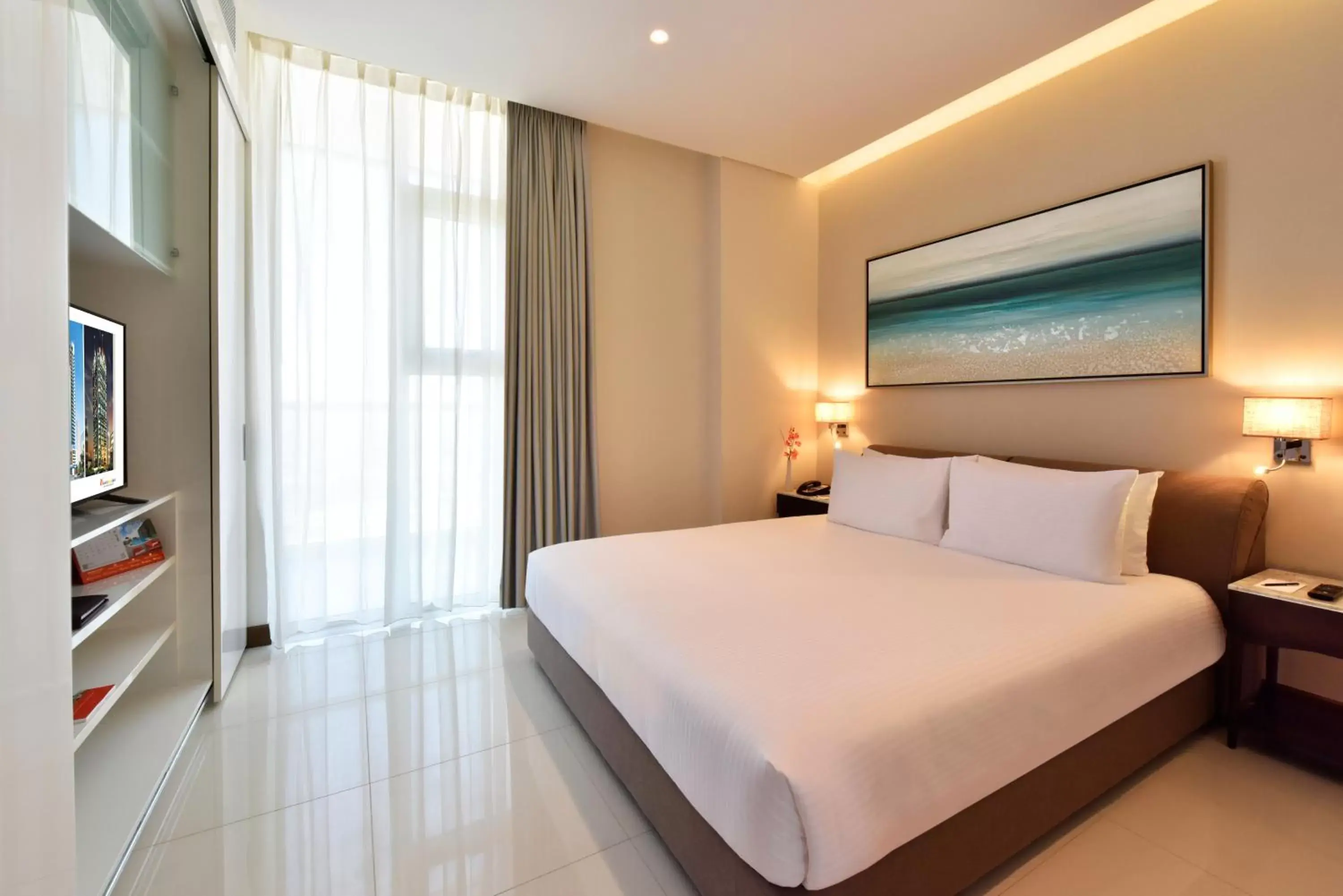 Bed in Swiss-Belsuites Admiral Juffair Bed in Swiss-Belsuites Admiral Juffair