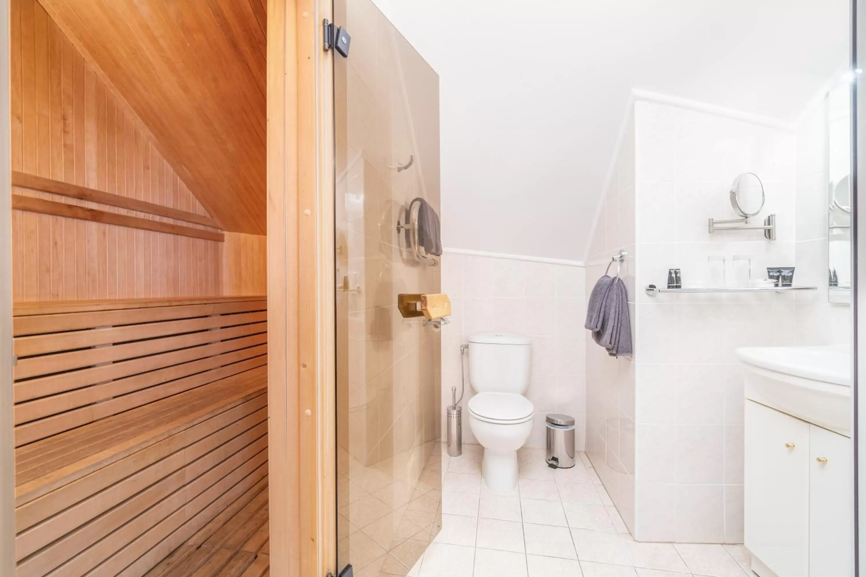 Sauna, Bathroom in Forums Boutique Hotel