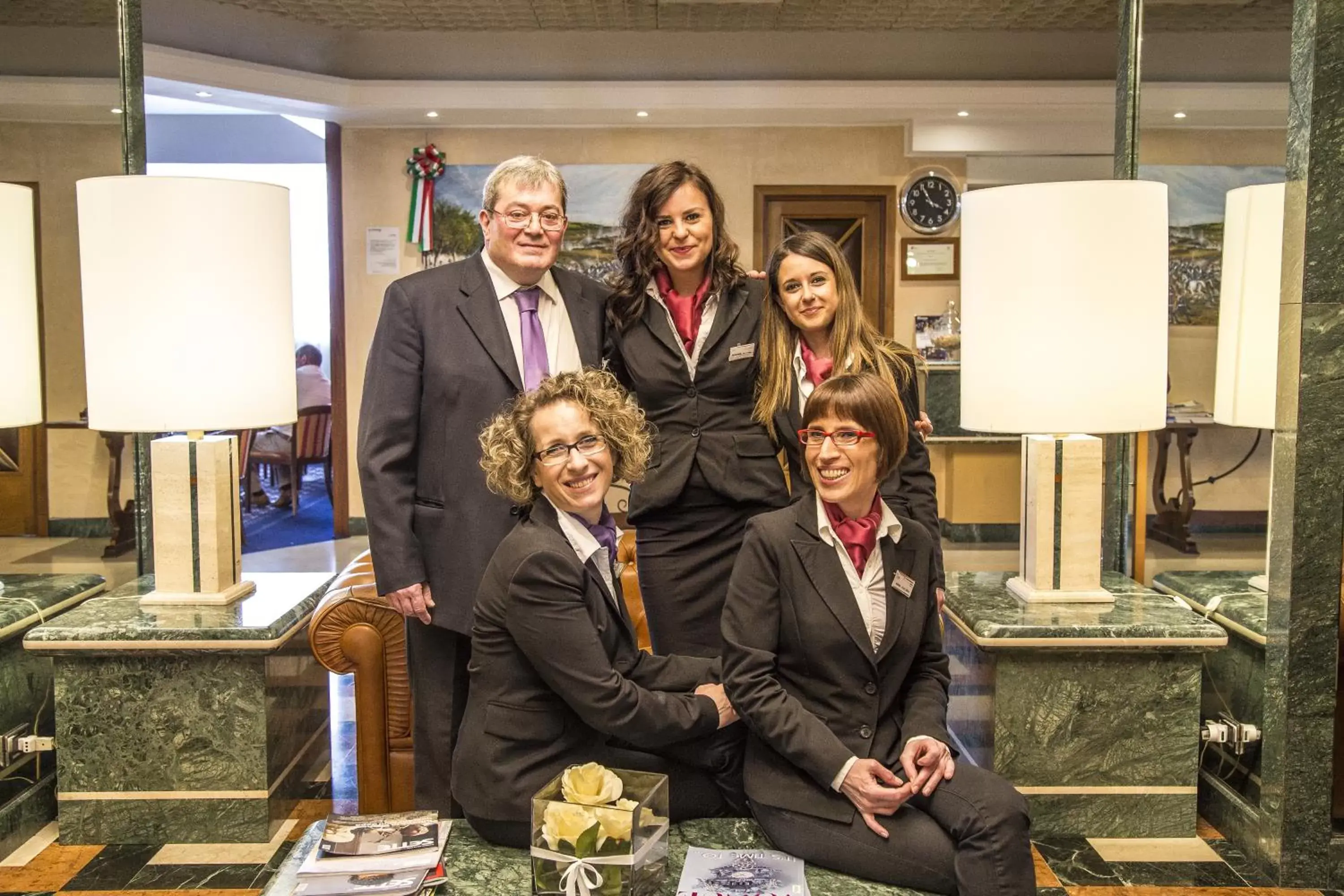 Staff in Etrusco Arezzo Hotel - Sure Hotel Collection by Best Western