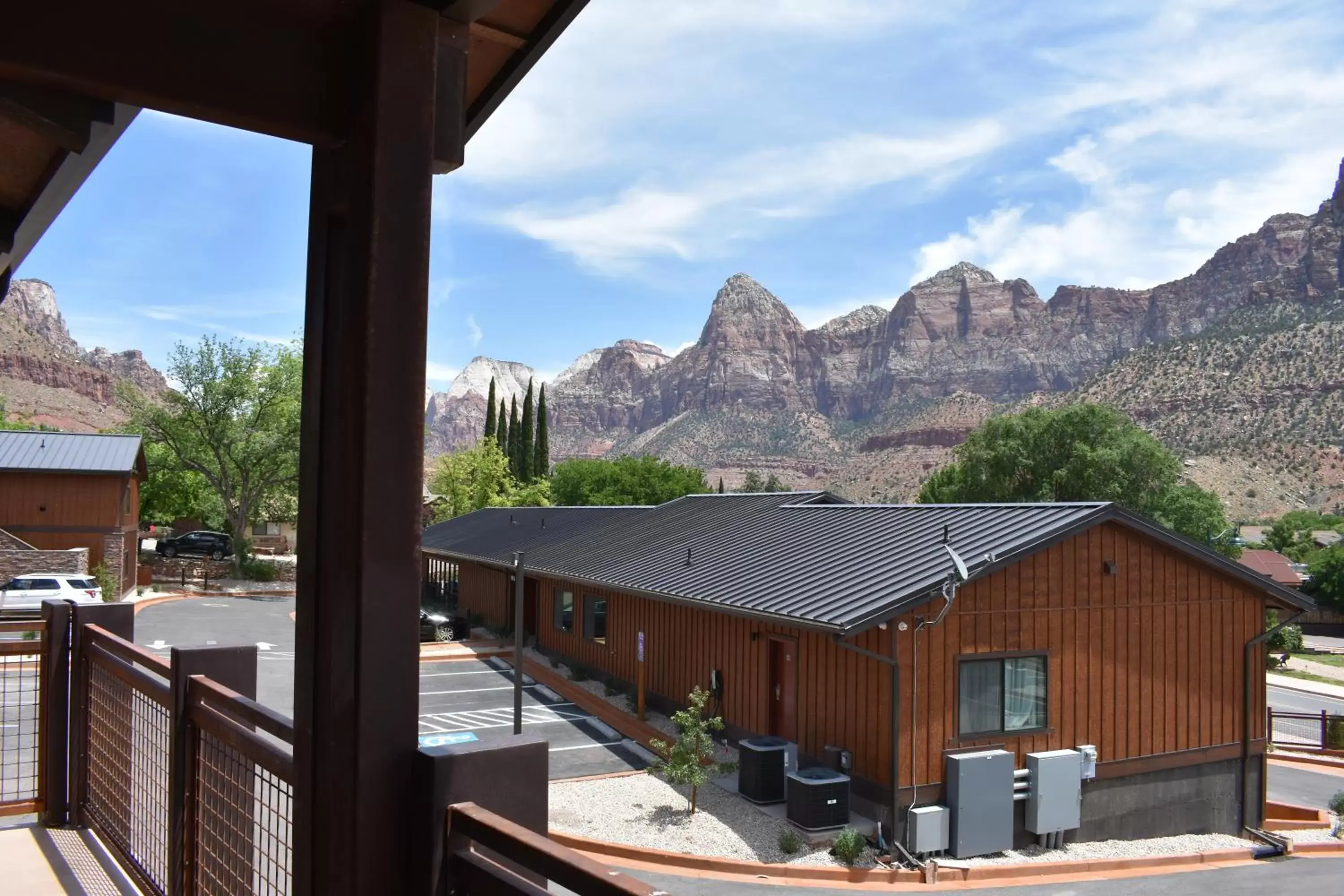 View (from property/room), Mountain View in Zion Canyon Lodge
