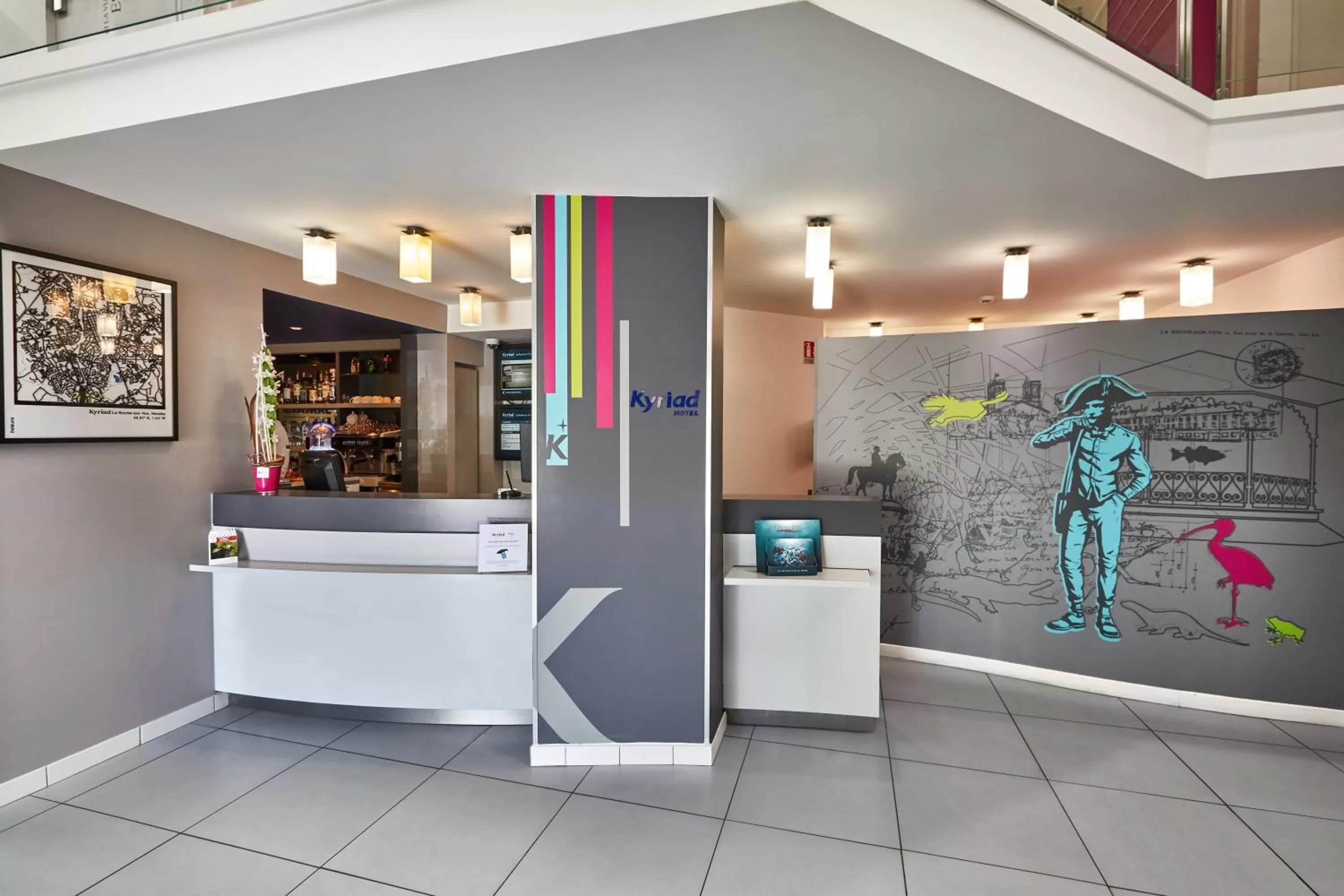 Lobby or reception in Kyriad La Roche Sur Yon
