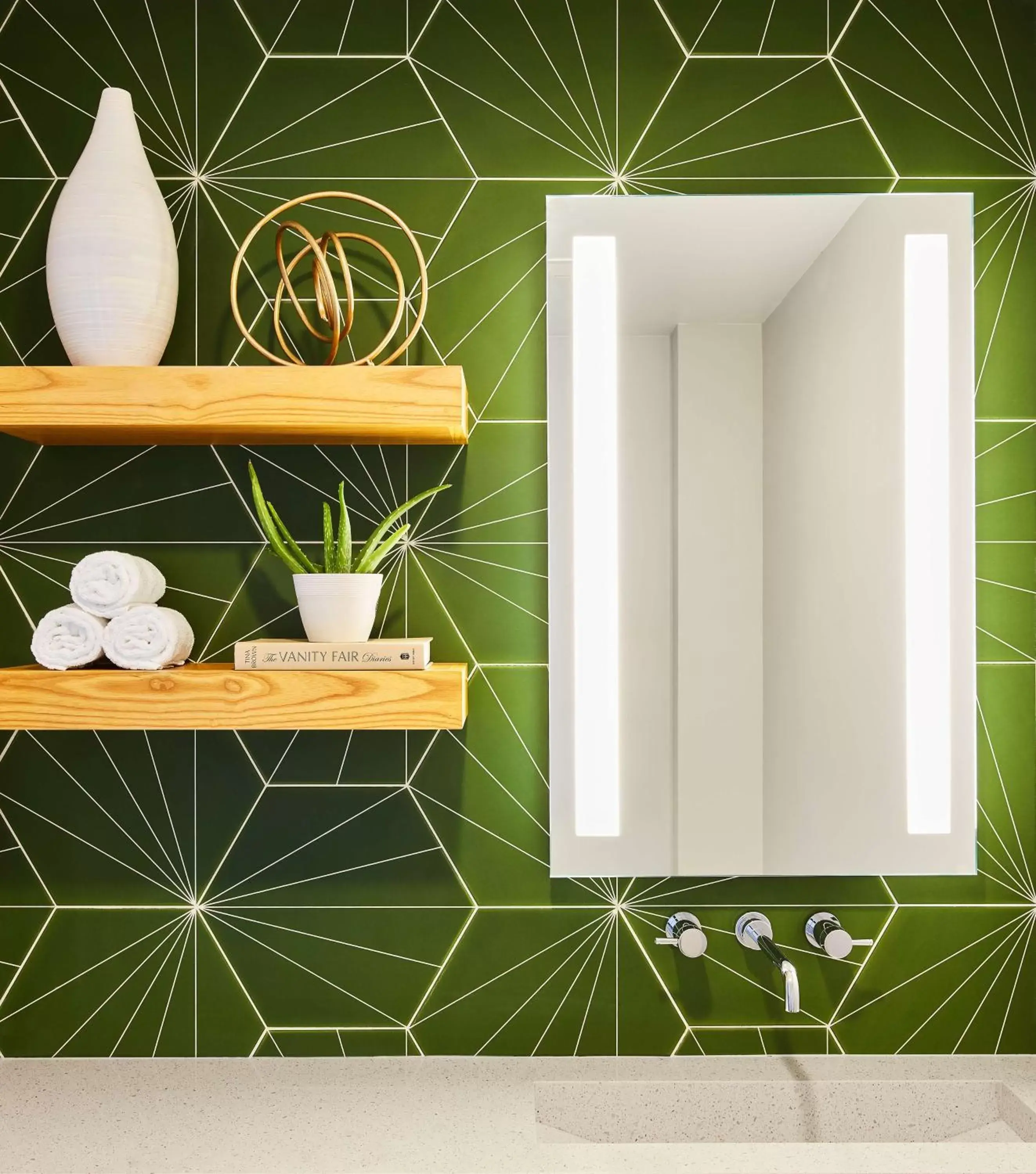 Bathroom in Canopy By Hilton Tempe Downtown Bathroom in Canopy By Hilton Tempe Downtown