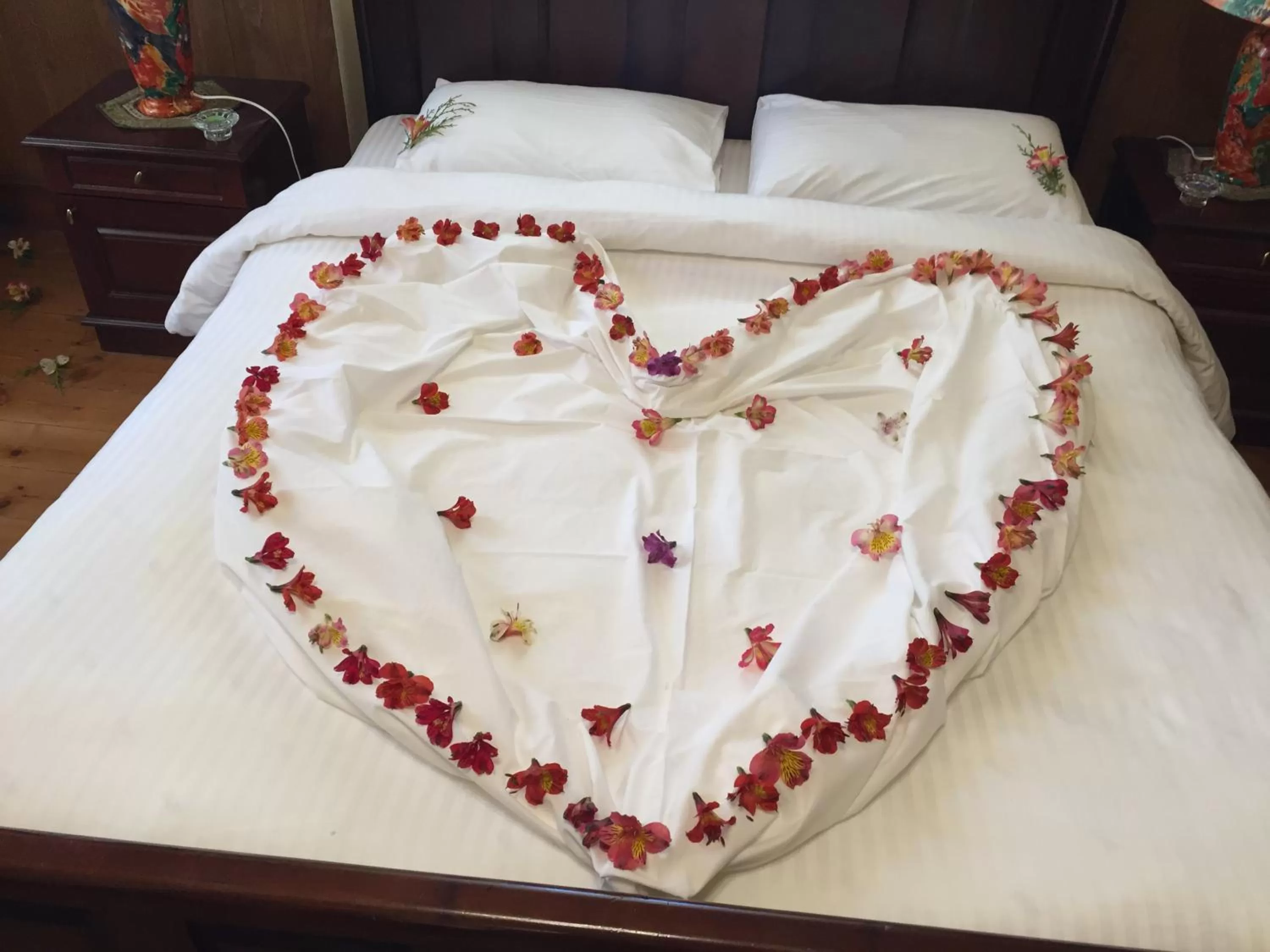 Bed in The Trevene Hotel